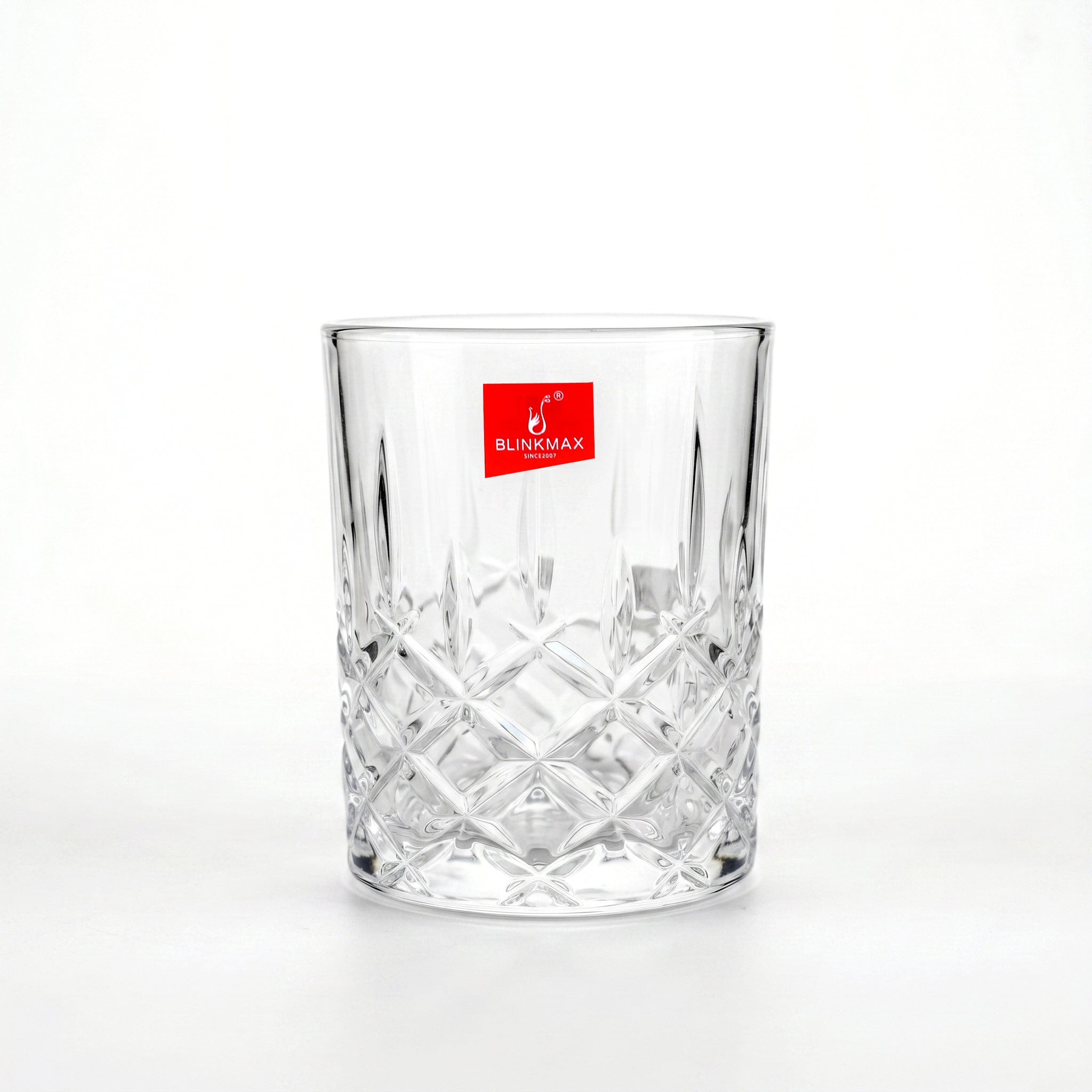 Blinkmax 350 ml 6-Piece Diamond Lettuce DOF Glass Set