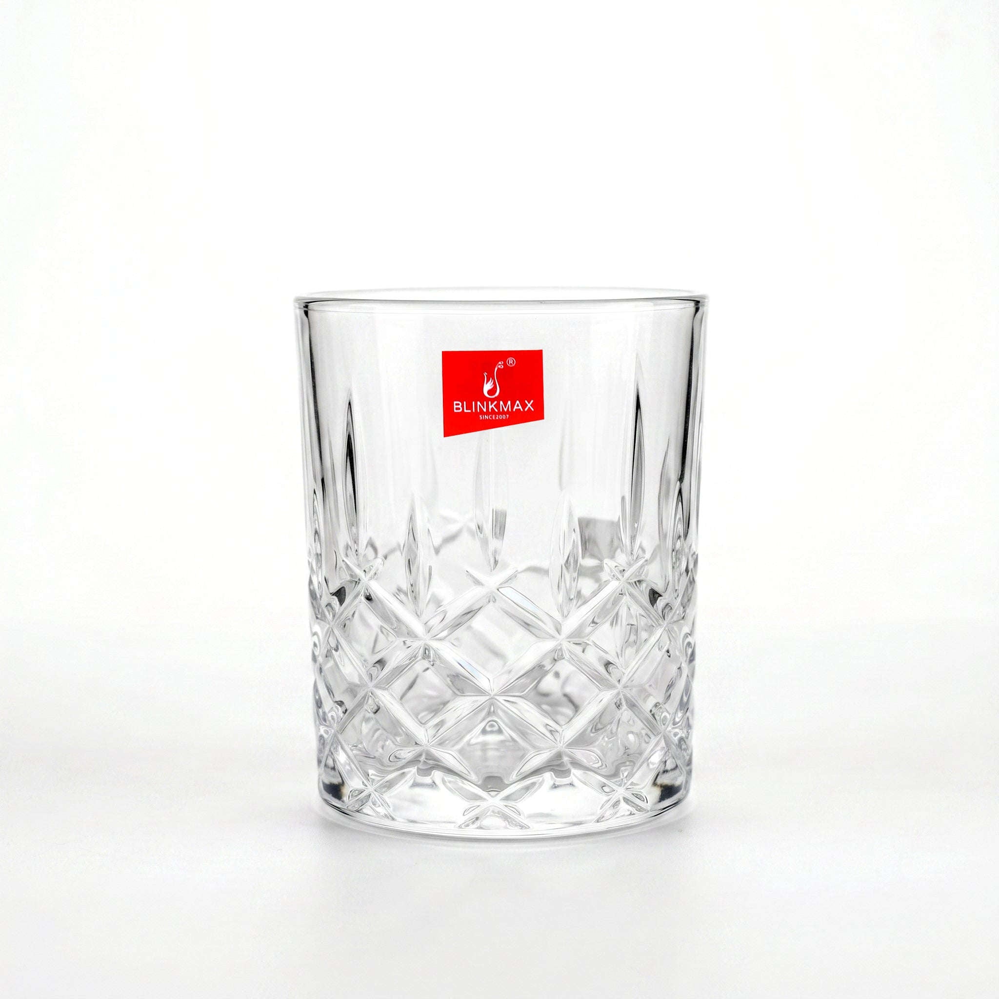 Blinkmax 350 ml 6-Piece Diamond Lettuce DOF Glass Set Kaka Bawa Sons
