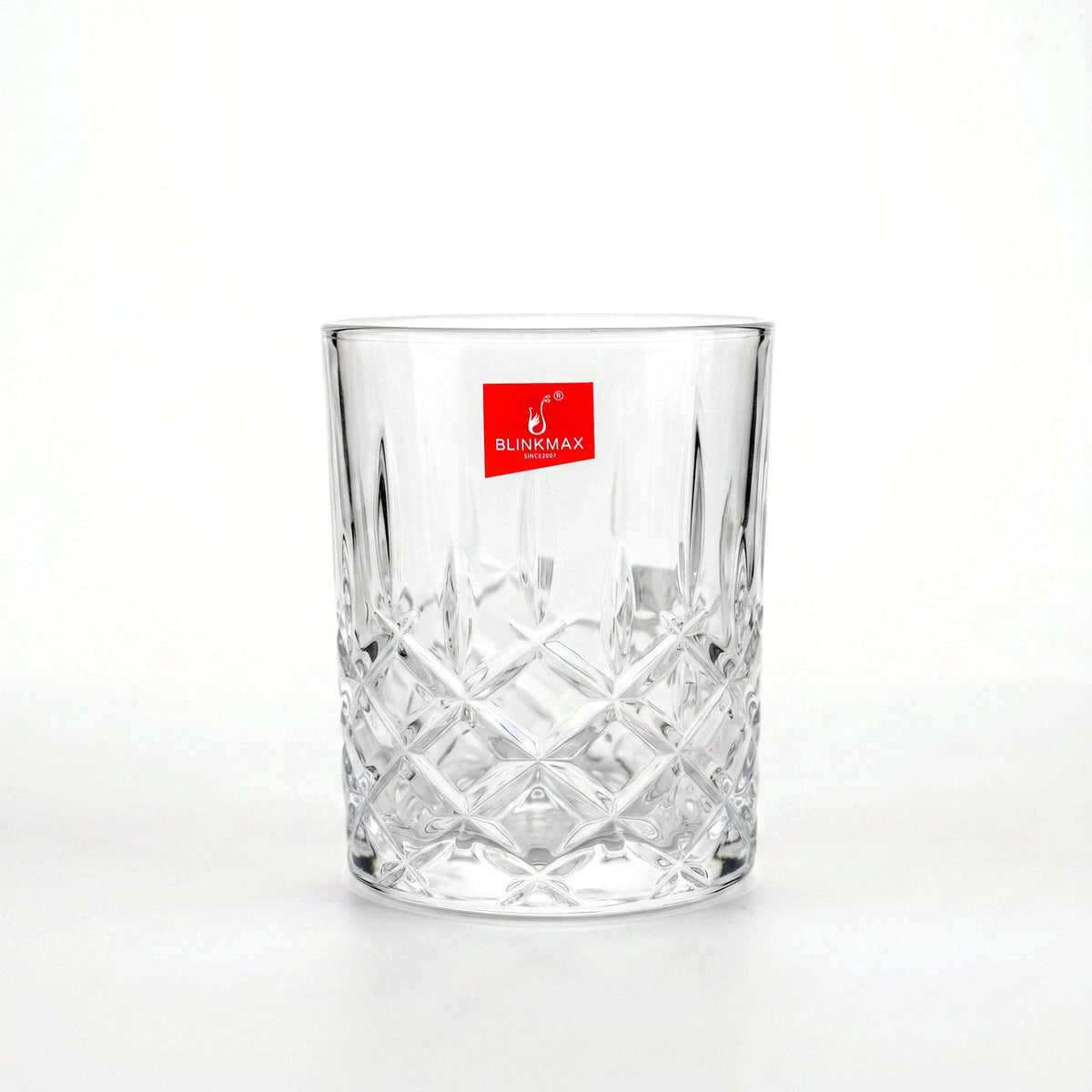 Blinkmax 350 ml 6-Piece Diamond Lettuce DOF Glass Set Kaka Bawa Sons