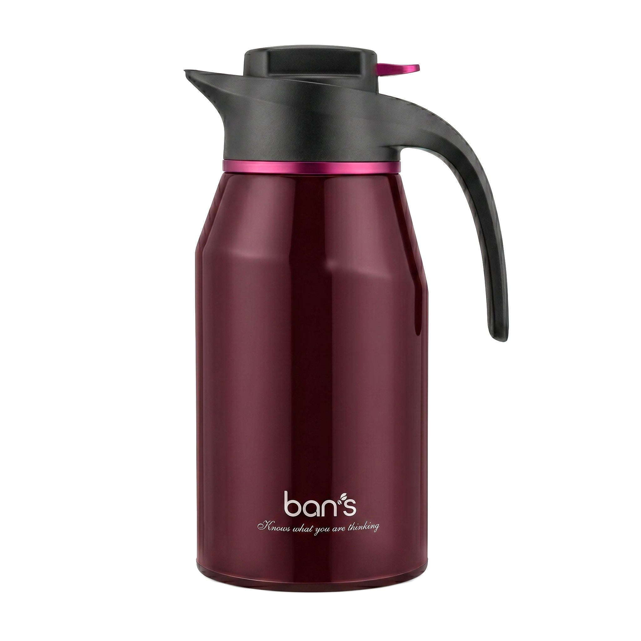 Kapusi Bans 2-Liter Cherry Red Vaccum Flask Kaka Bawa Sons