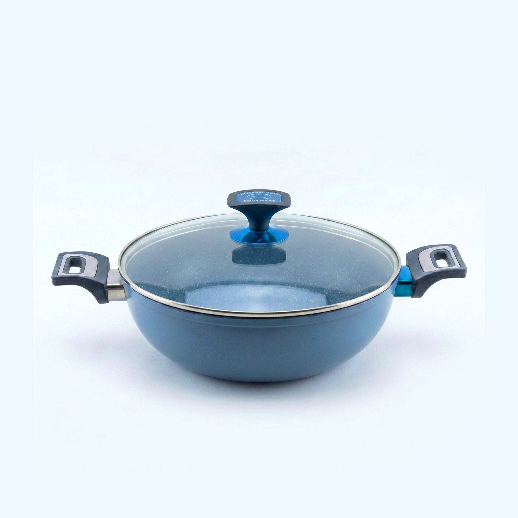 Prestige Lion 28 cm Non Stick Grey Wok Kaka Bawa Sons