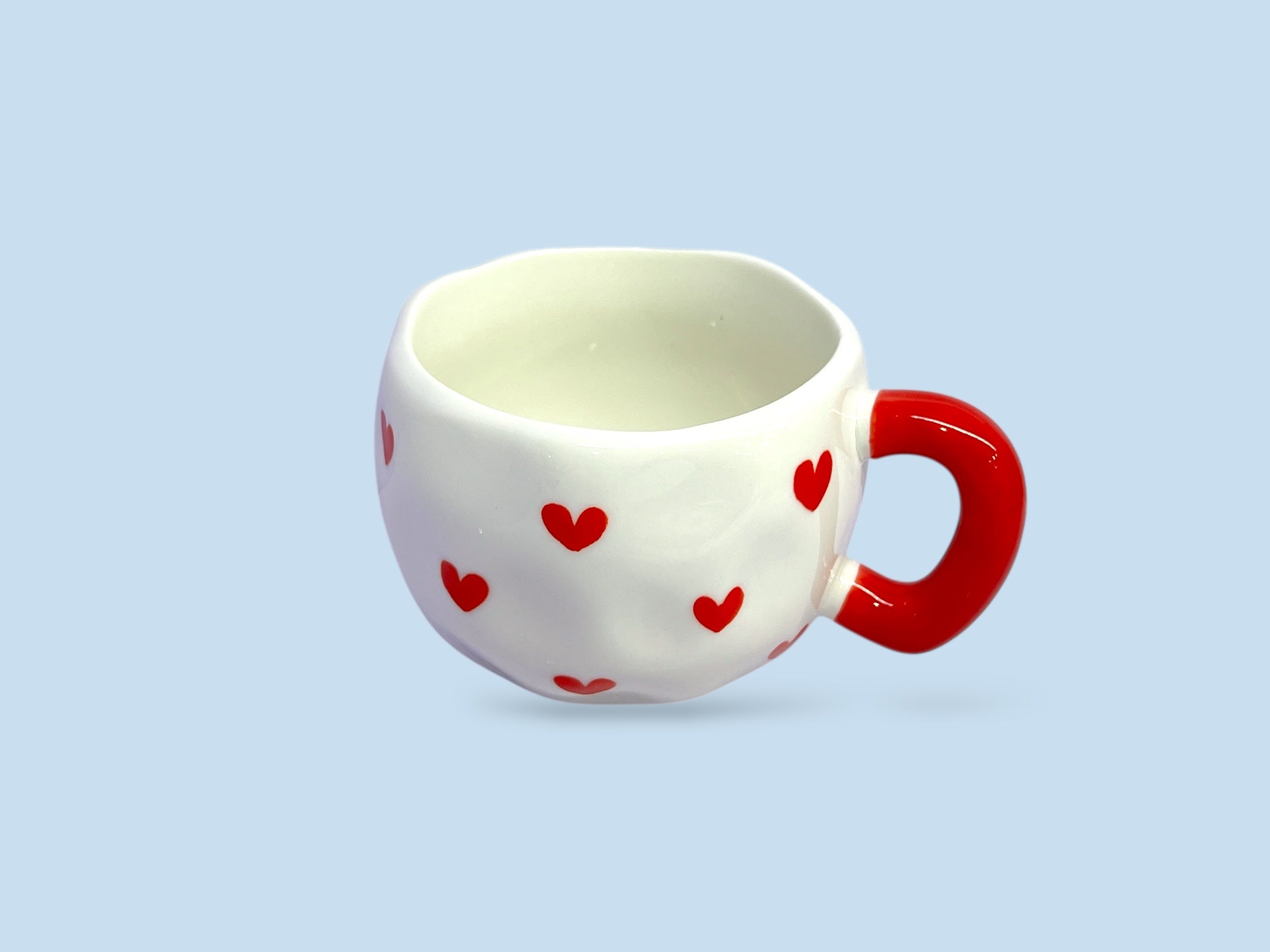Mini Heart Ceramic Mug