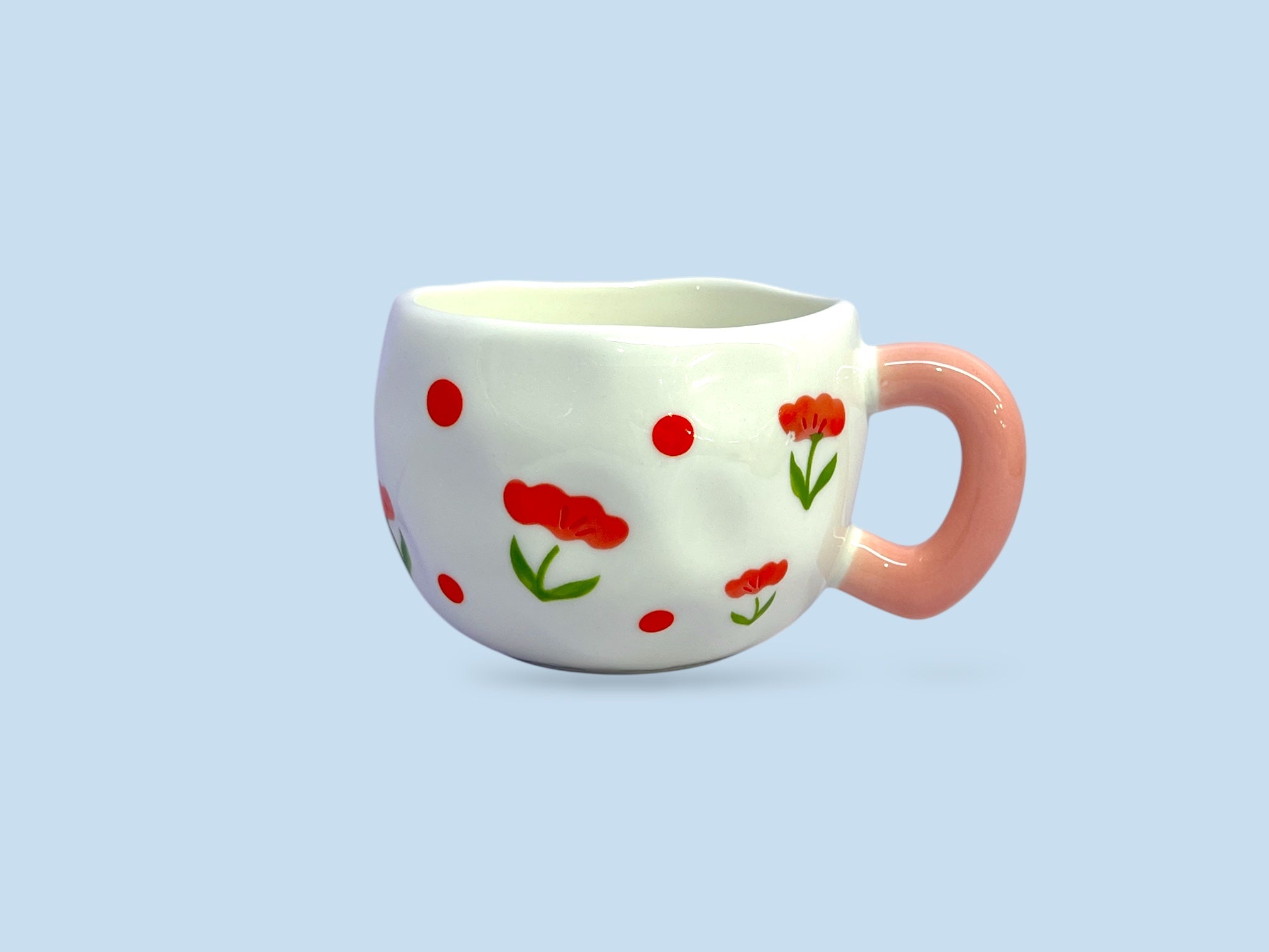 Floral Ceramic Mug Kaka Bawa Sons