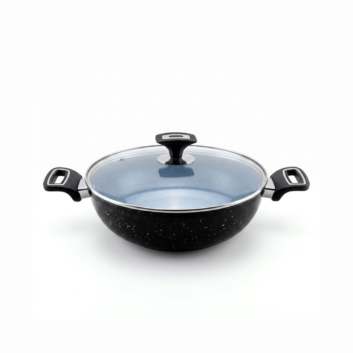 Prestige Lion 28 cm Non Stick Induction Black Wok Kaka Bawa Sons