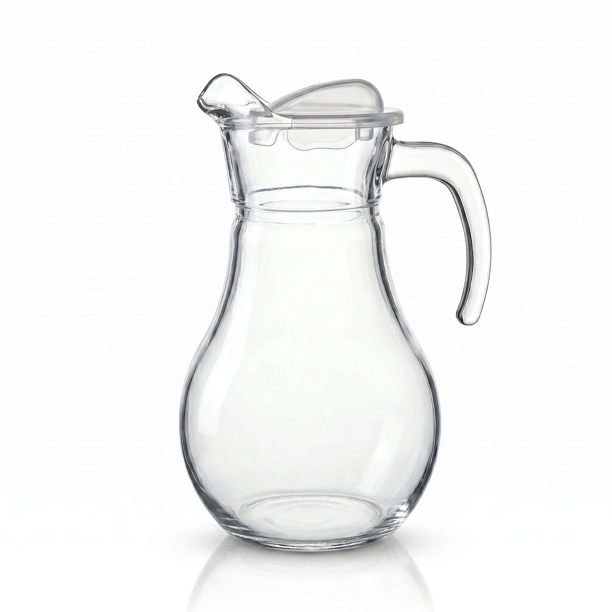 Pasabahce Bistro 1.5-Liter Glass Jug With Transparent Lid Kaka Bawa Sons