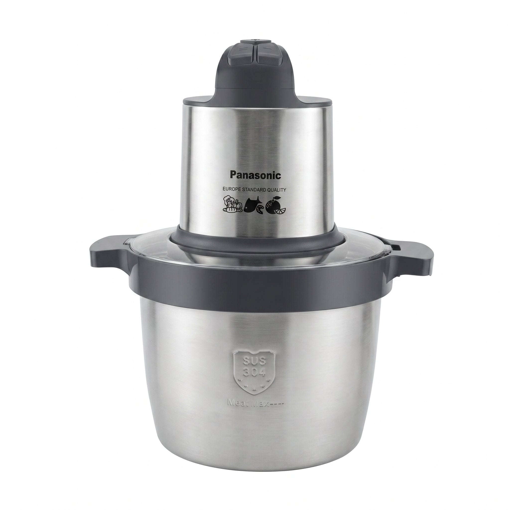 Panasonic 6-Liter Stainless Steel Electric Chopper Kaka Bawa Sons