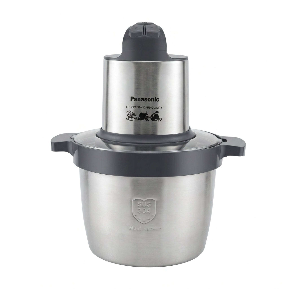 Panasonic 6-Liter Stainless Steel Electric Chopper Kaka Bawa Sons
