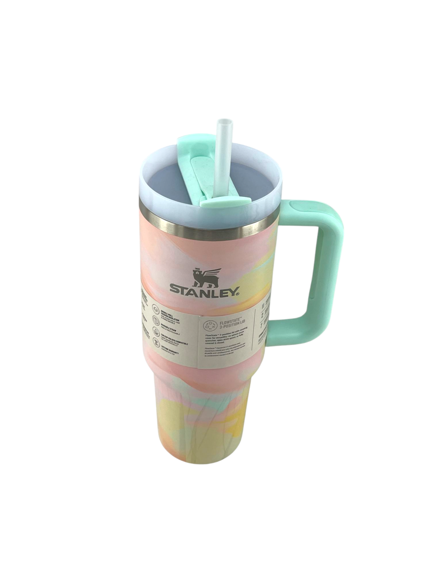 STANLEY TUMBLER RAINBOW PINK