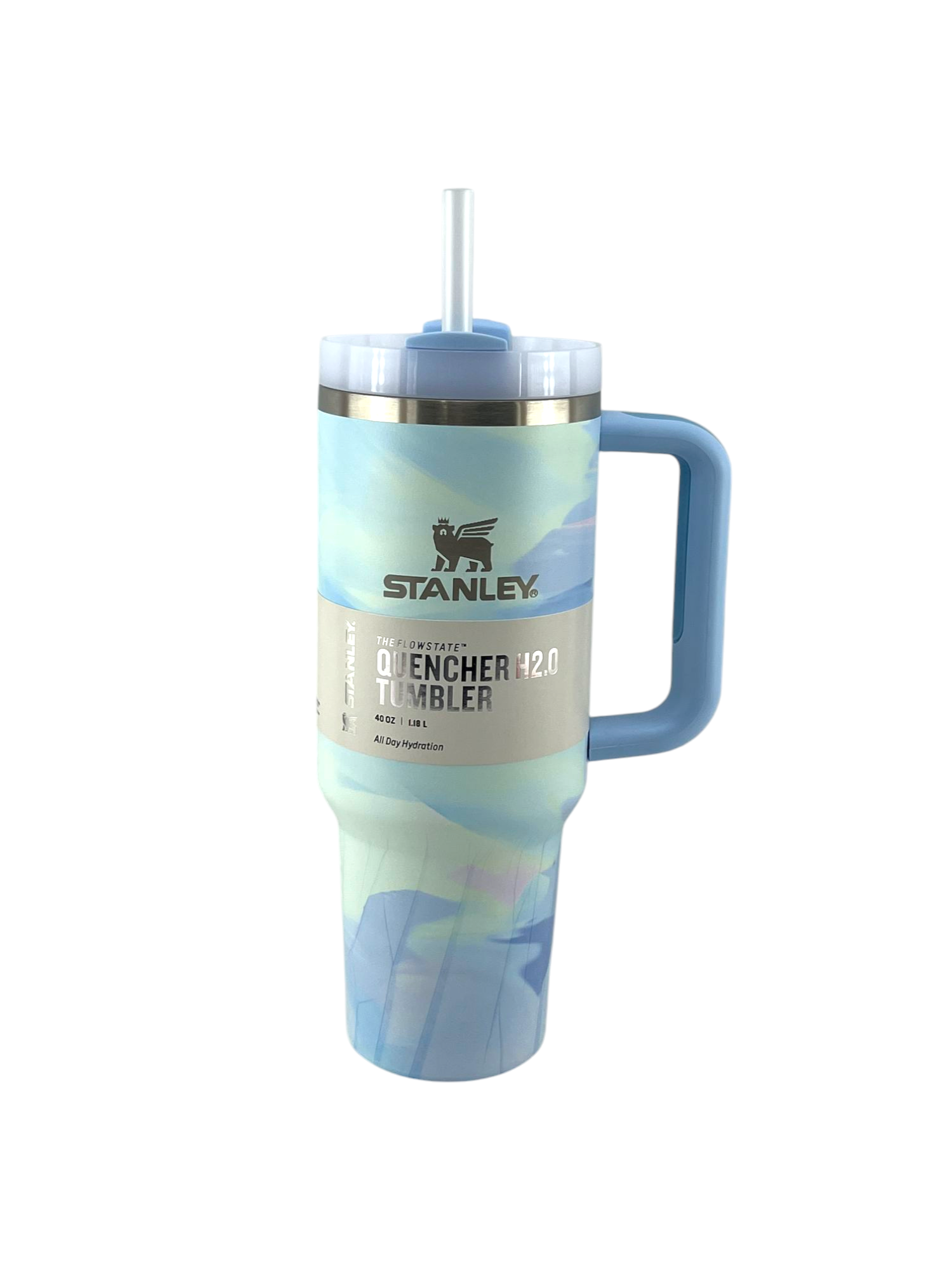 STANLEY TUMBLER RAINBOW BLUE
