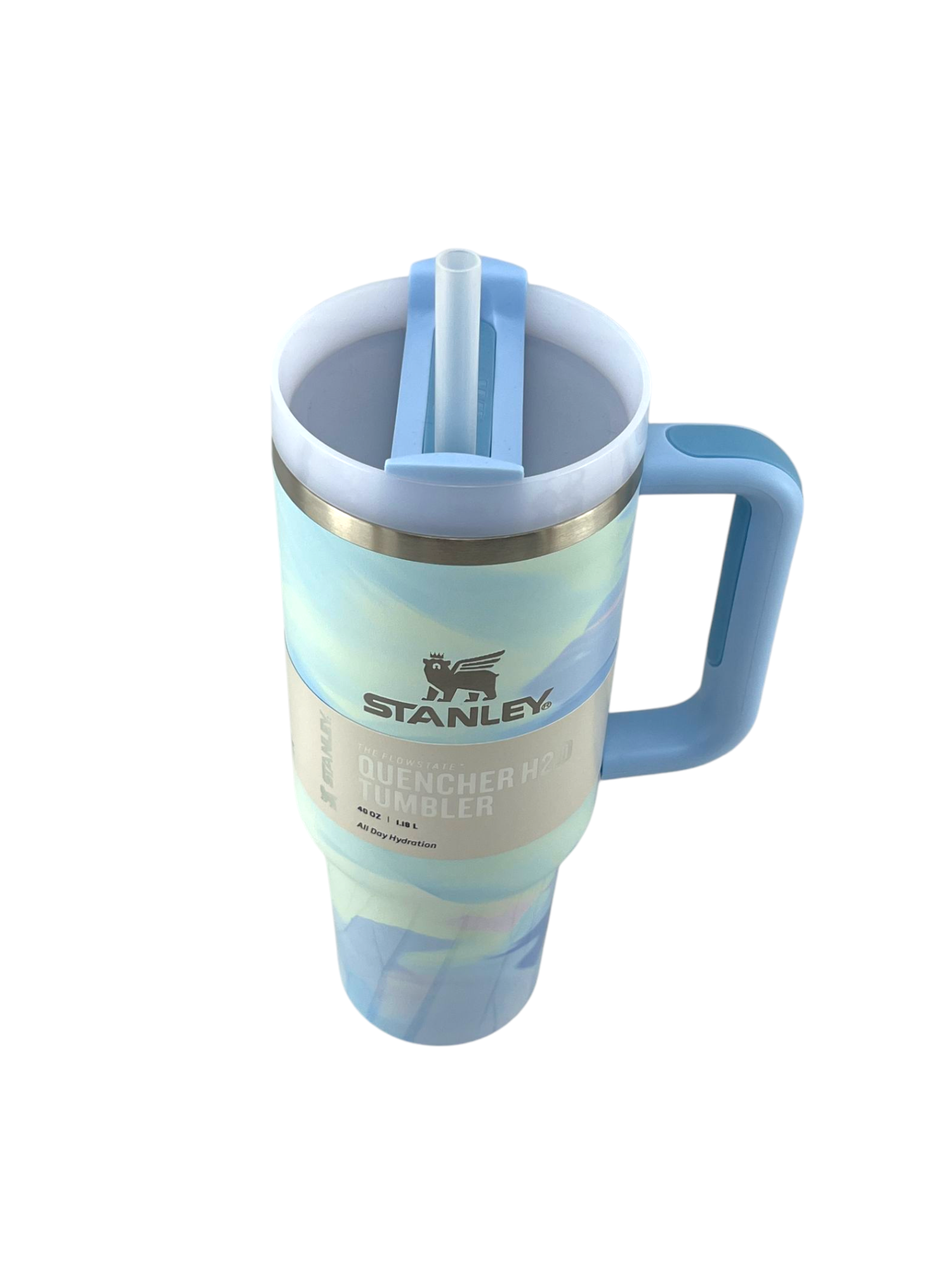 STANLEY TUMBLER RAINBOW BLUE