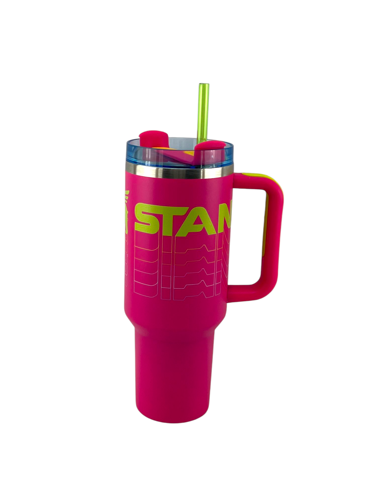 STANLEY TUMBLER DARK PINK-PRINT (40/OZ)