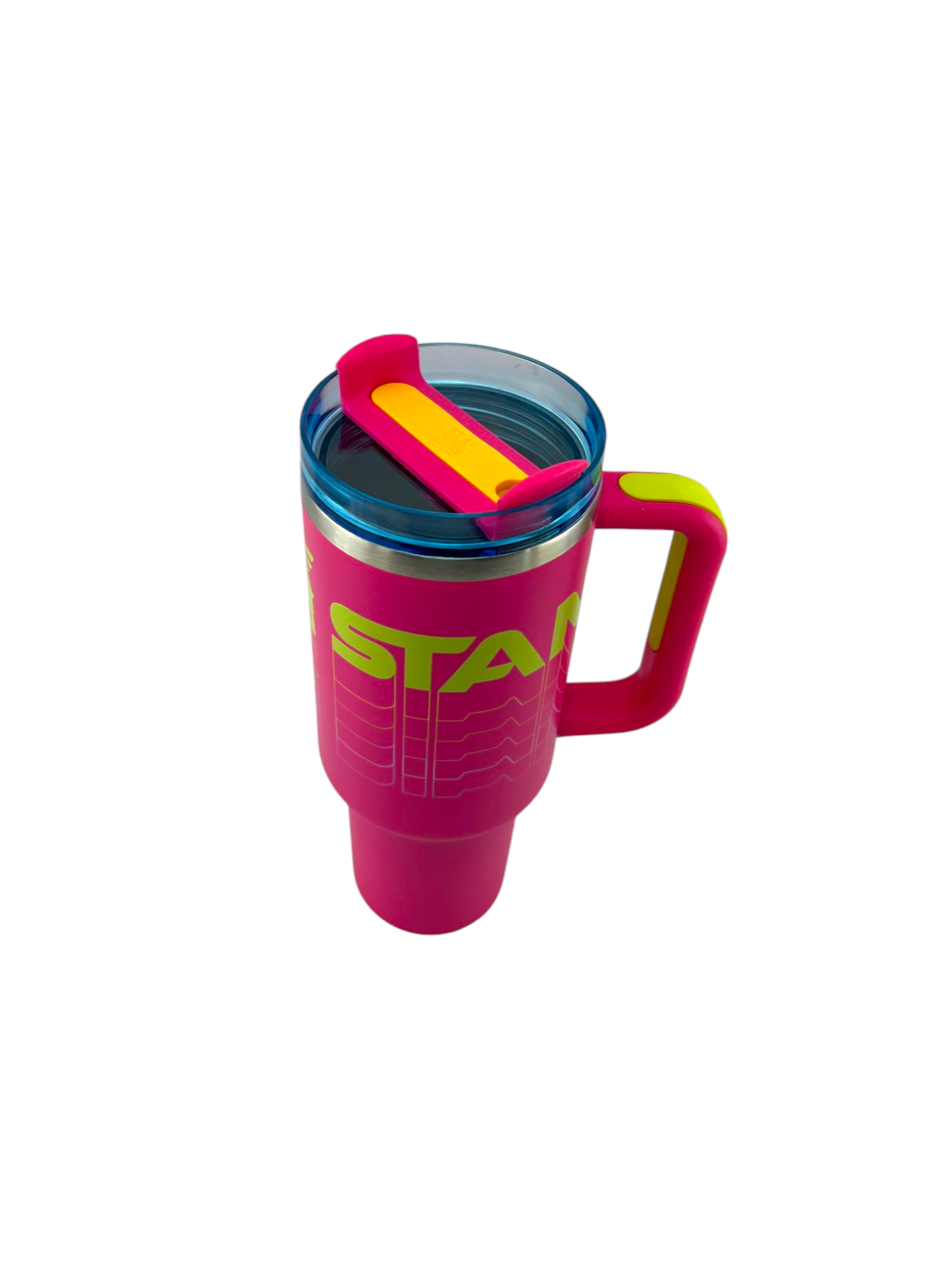 STANLEY TUMBLER DARK PINK-PRINT (40/OZ)