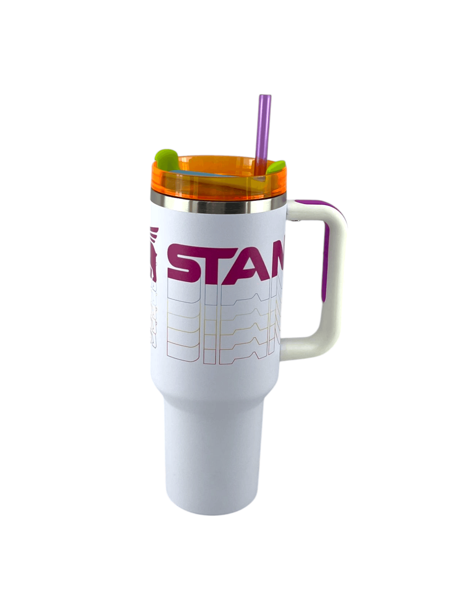 STANLEY TUMBLER WHITE-PRINT (40/OZ) Kaka Bawa Sons