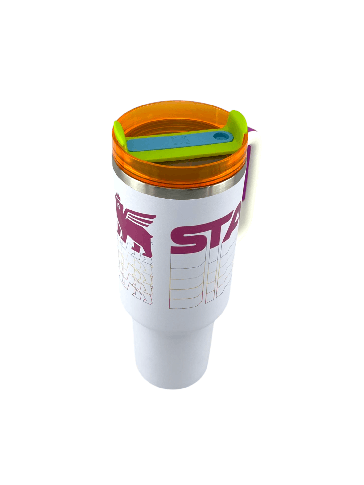 STANLEY TUMBLER WHITE-PRINT (40/OZ) Kaka Bawa Sons