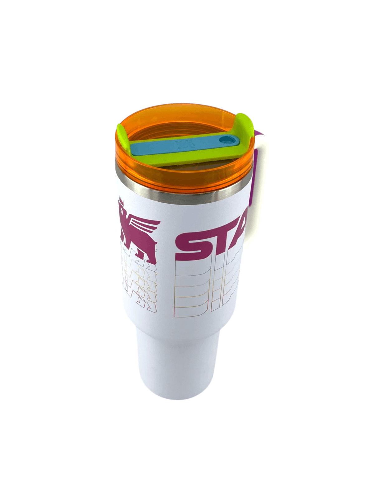 STANLEY TUMBLER WHITE-PRINT (40/OZ) Kaka Bawa Sons