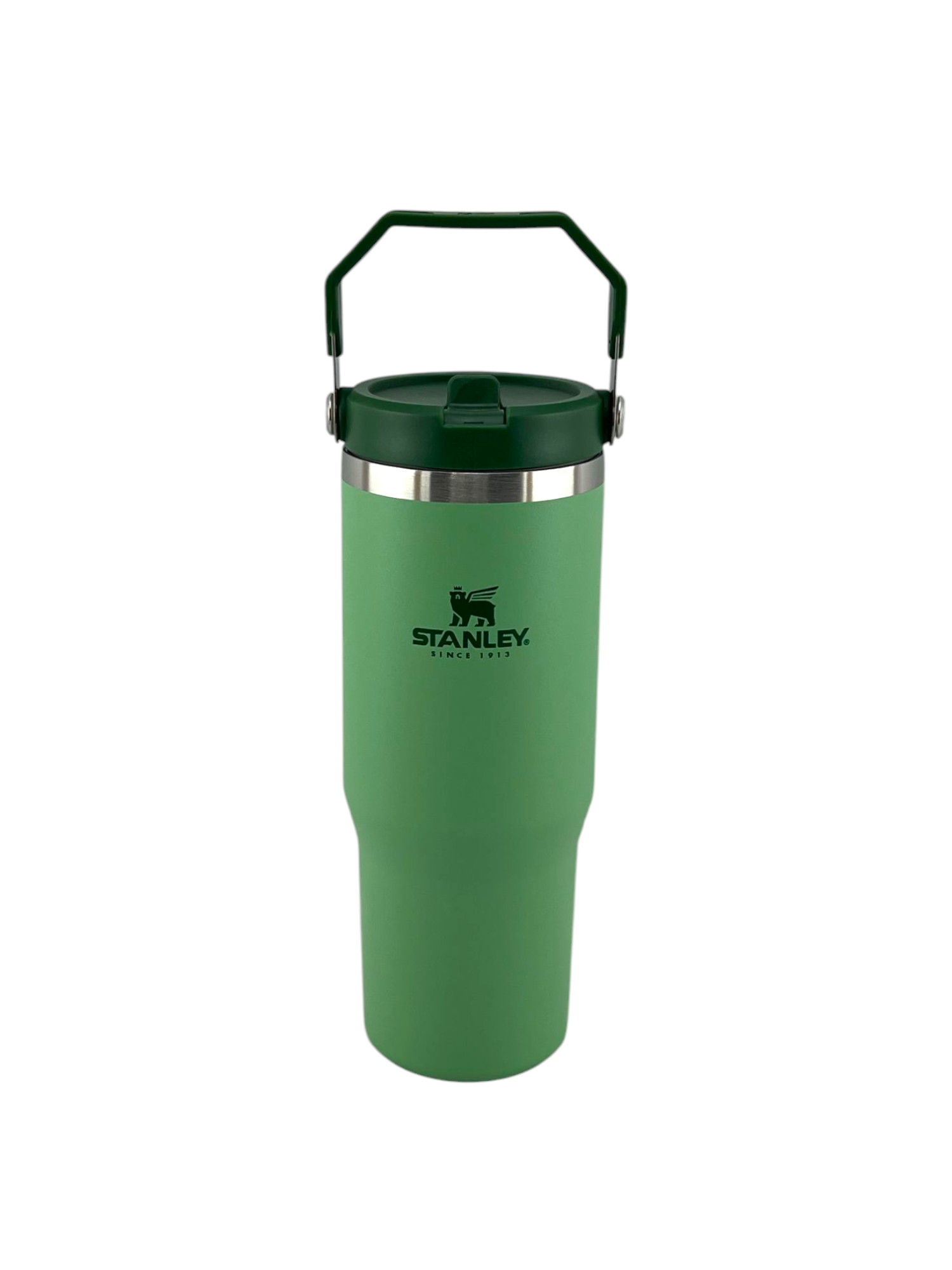 STANLEY FLIP STRAW TUMBLER GREEN (30/OZ)