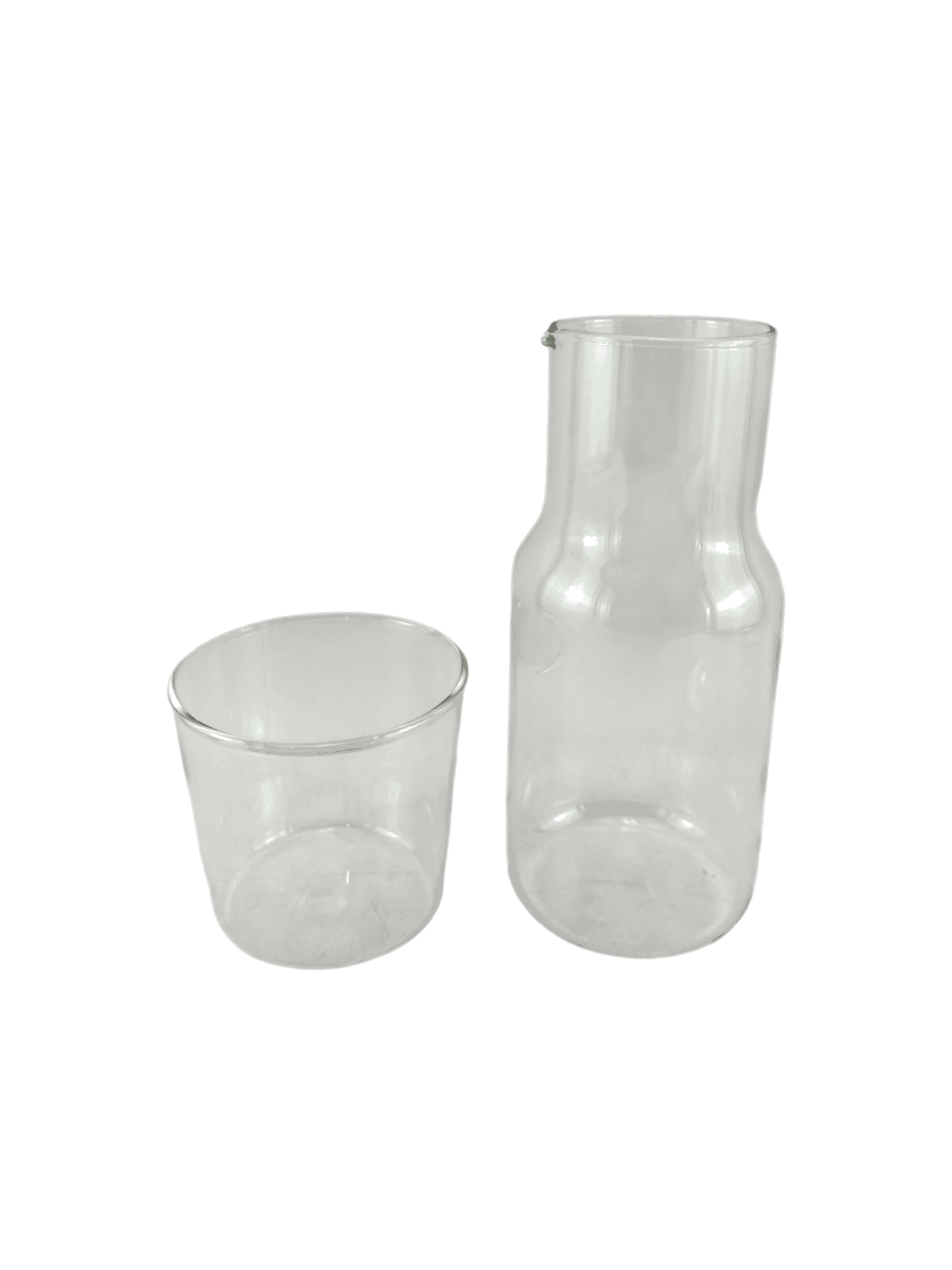 D.W.M GLASS BOTTLE (W/GLASS) (71-10) Kaka Bawa Sons