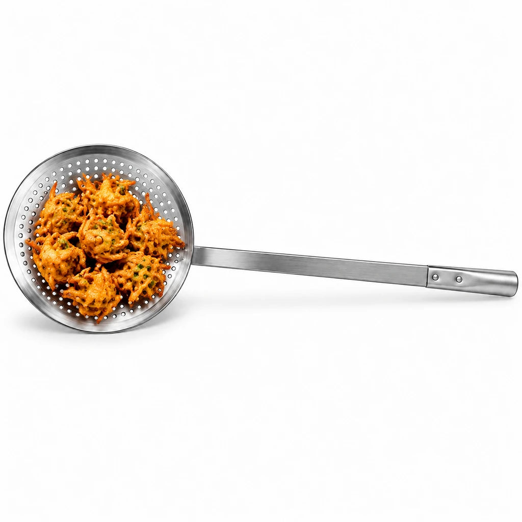 Stainless Steel 10-Inch Frying Skimmer