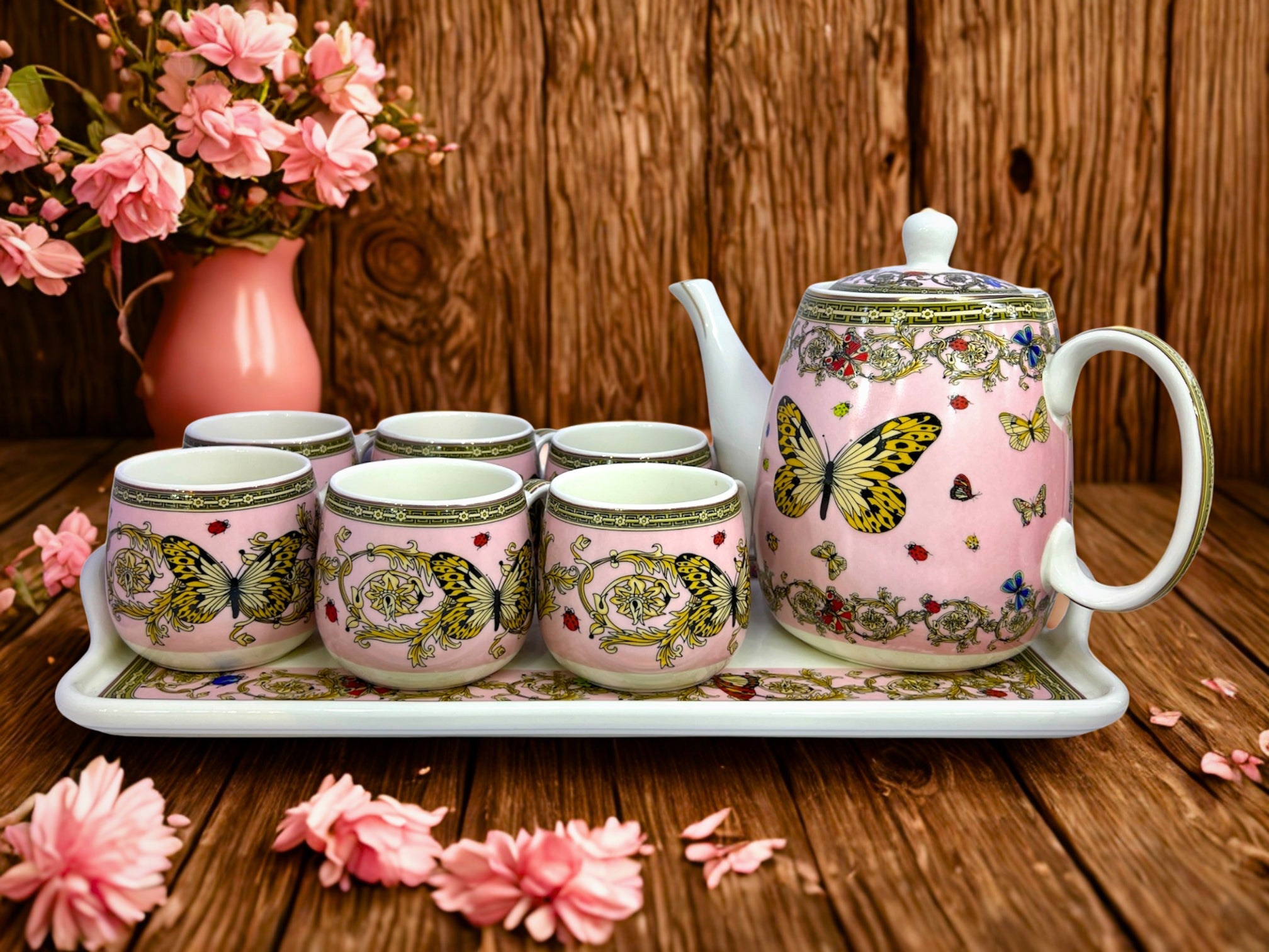 Versace 9-Piece Coffee Set