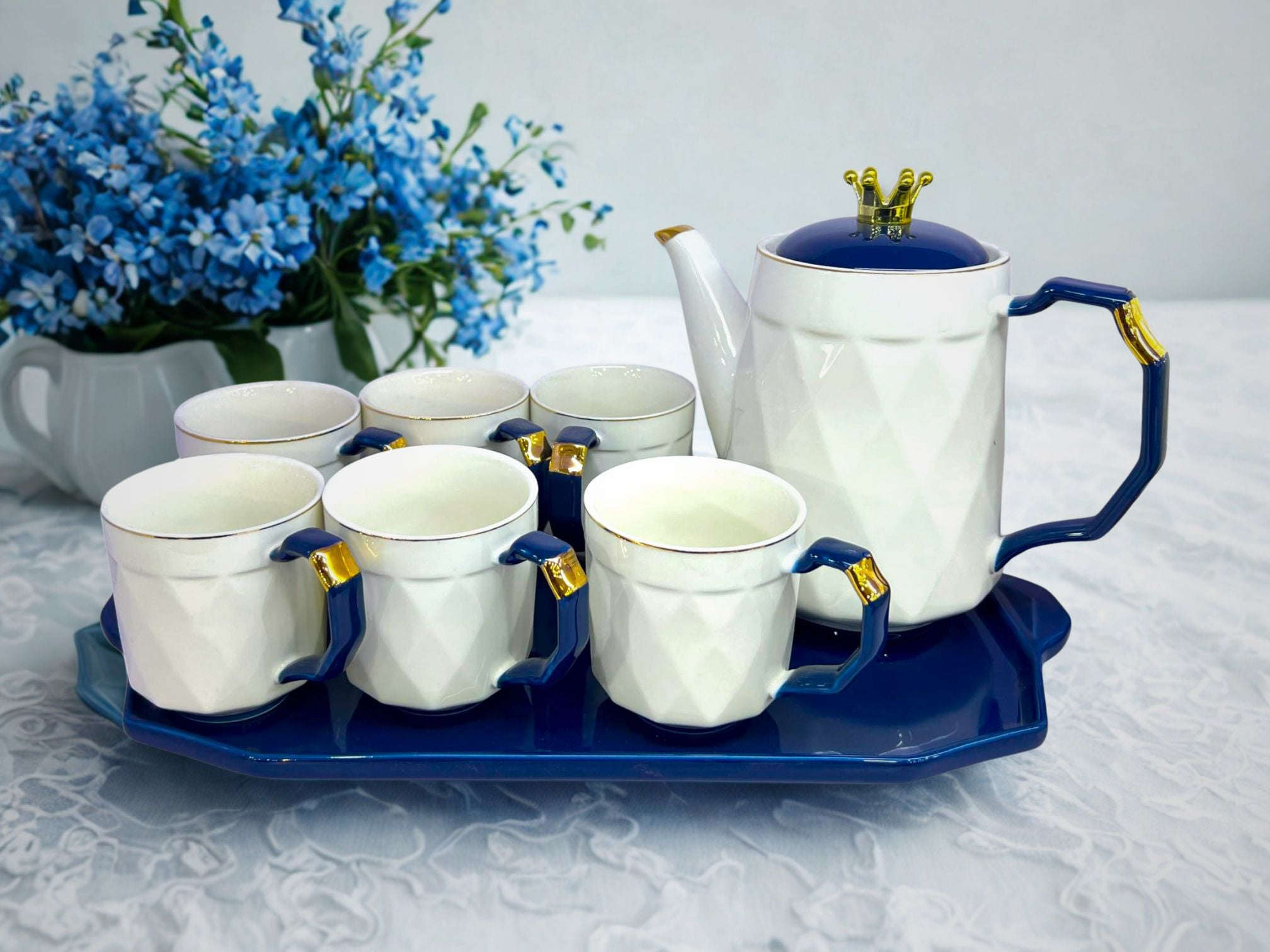 Royal 9-Piece Coffee Set Kaka Bawa Sons