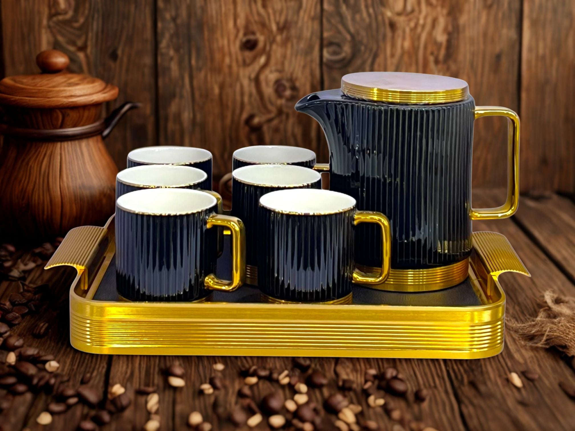 Royal 9-Piece Coffee Set Kaka Bawa Sons