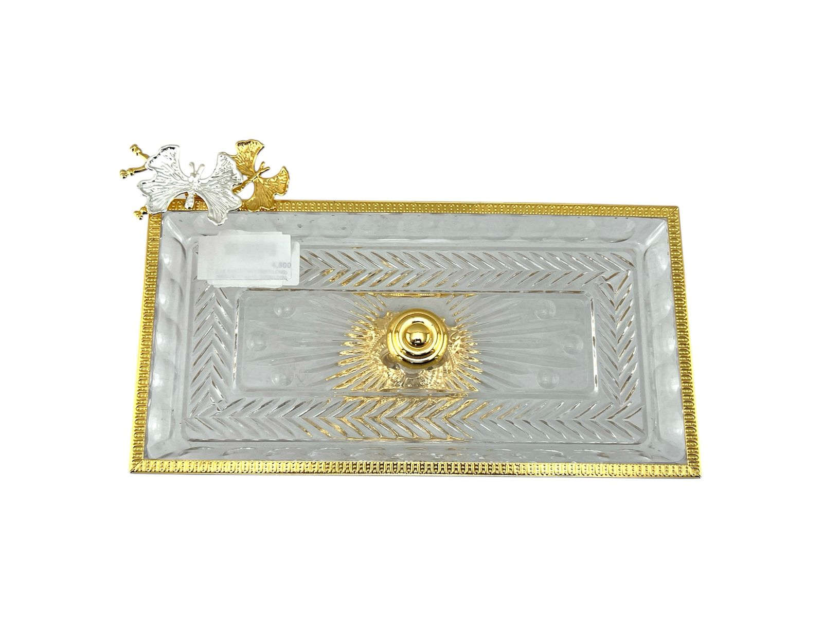 Z.I.K Fancy Tray Golden Kaka Bawa Sons