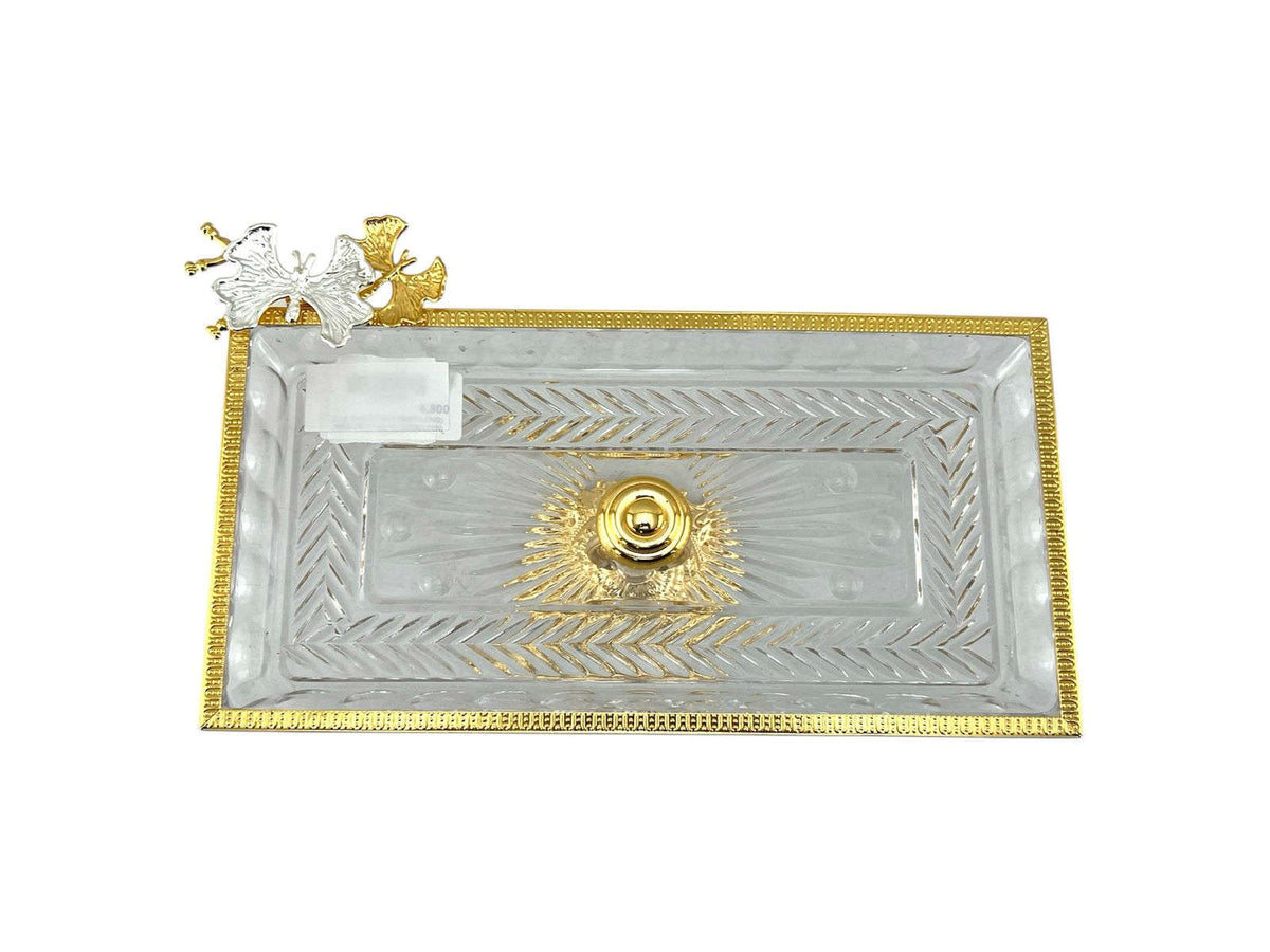 Z.I.K Fancy Tray Golden Kaka Bawa Sons