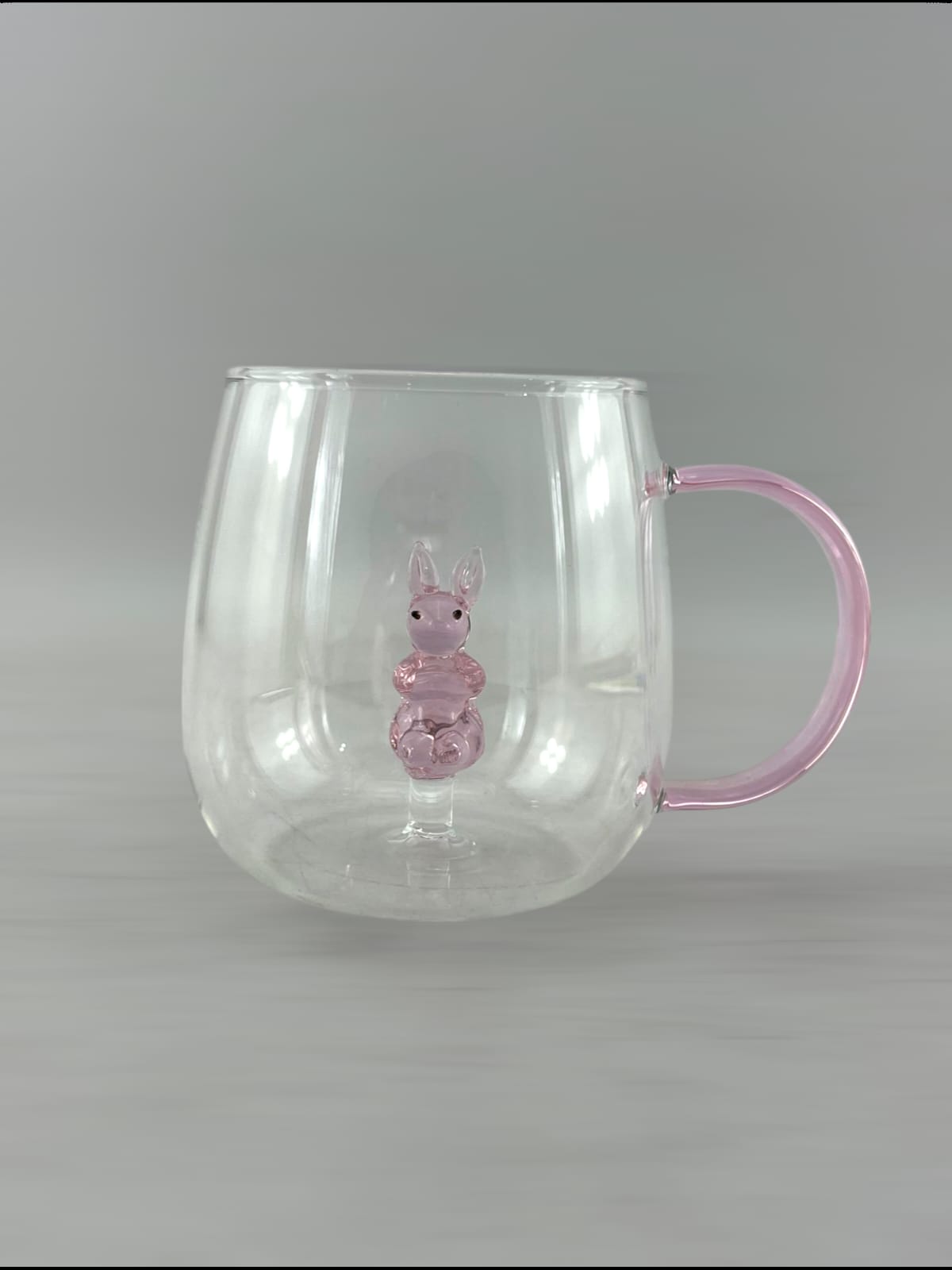 D.W.M GLASS MUG (CHARACTER)