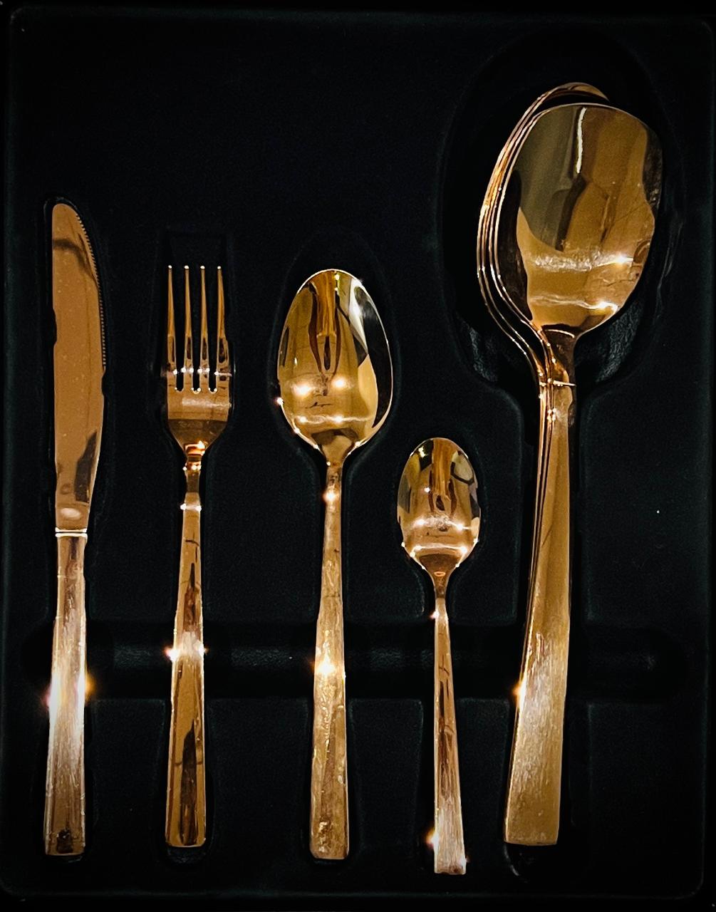AYD 52-Piece Cutlery Set Bronze