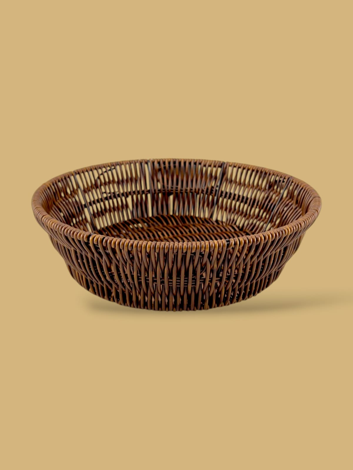 Prime Round Bread Basket Brown