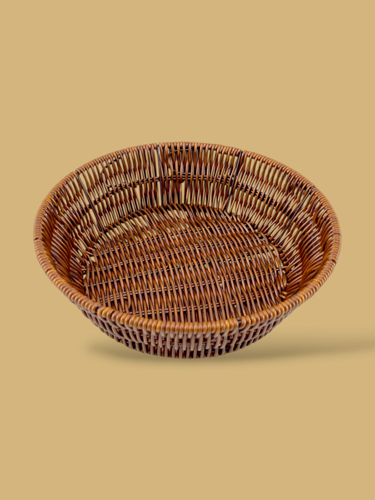 Prime Round Bread Basket Brown Kaka Bawa Sons