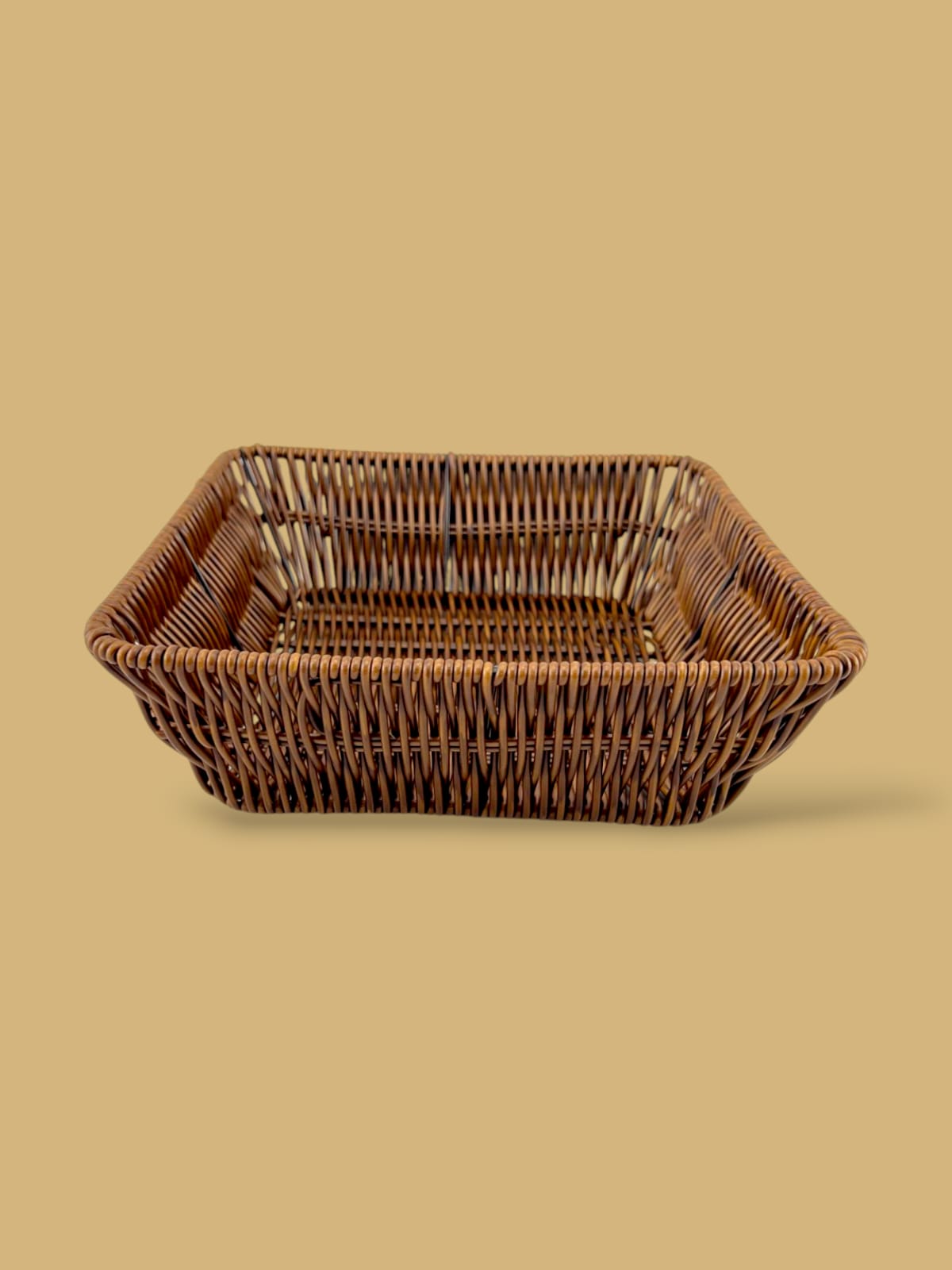 Prime Square Bread Basket Brown