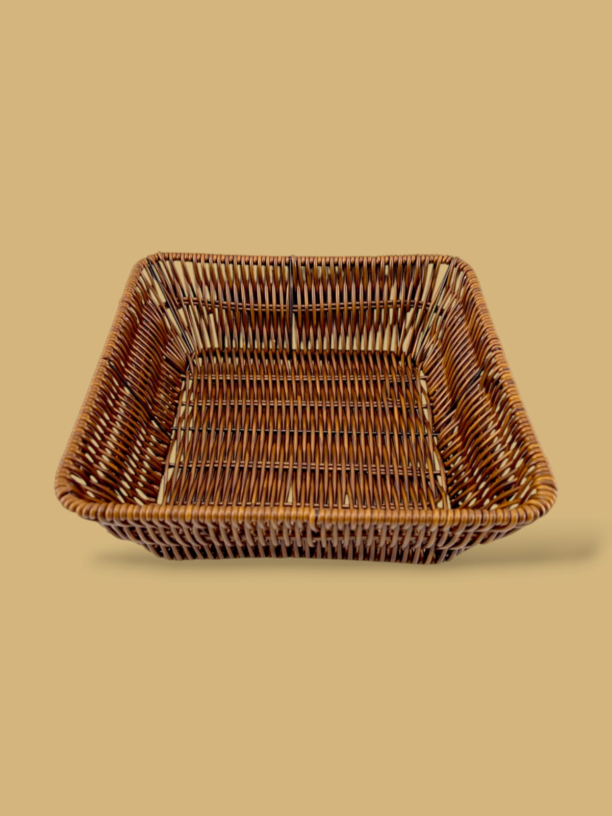 Prime Square Bread Basket Brown