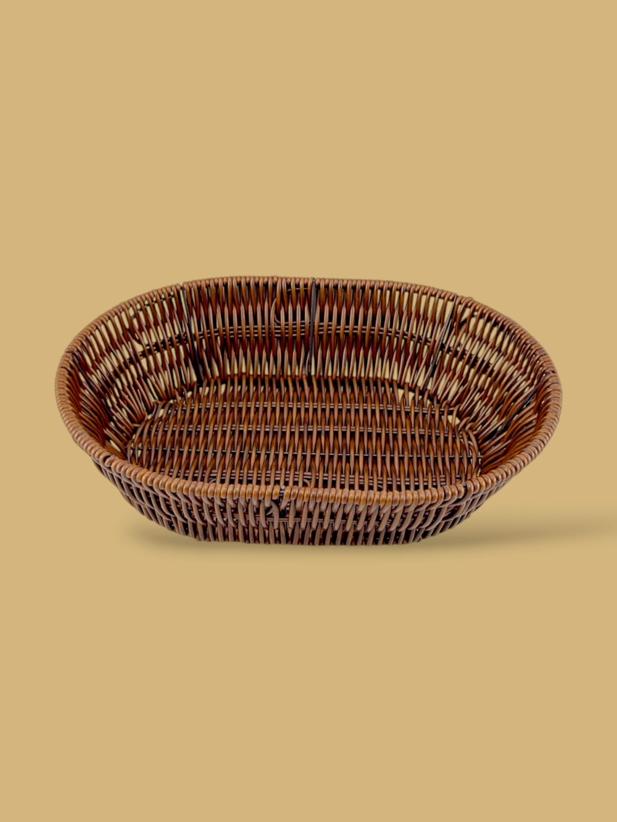 Prime Oval Bread Basket Brown