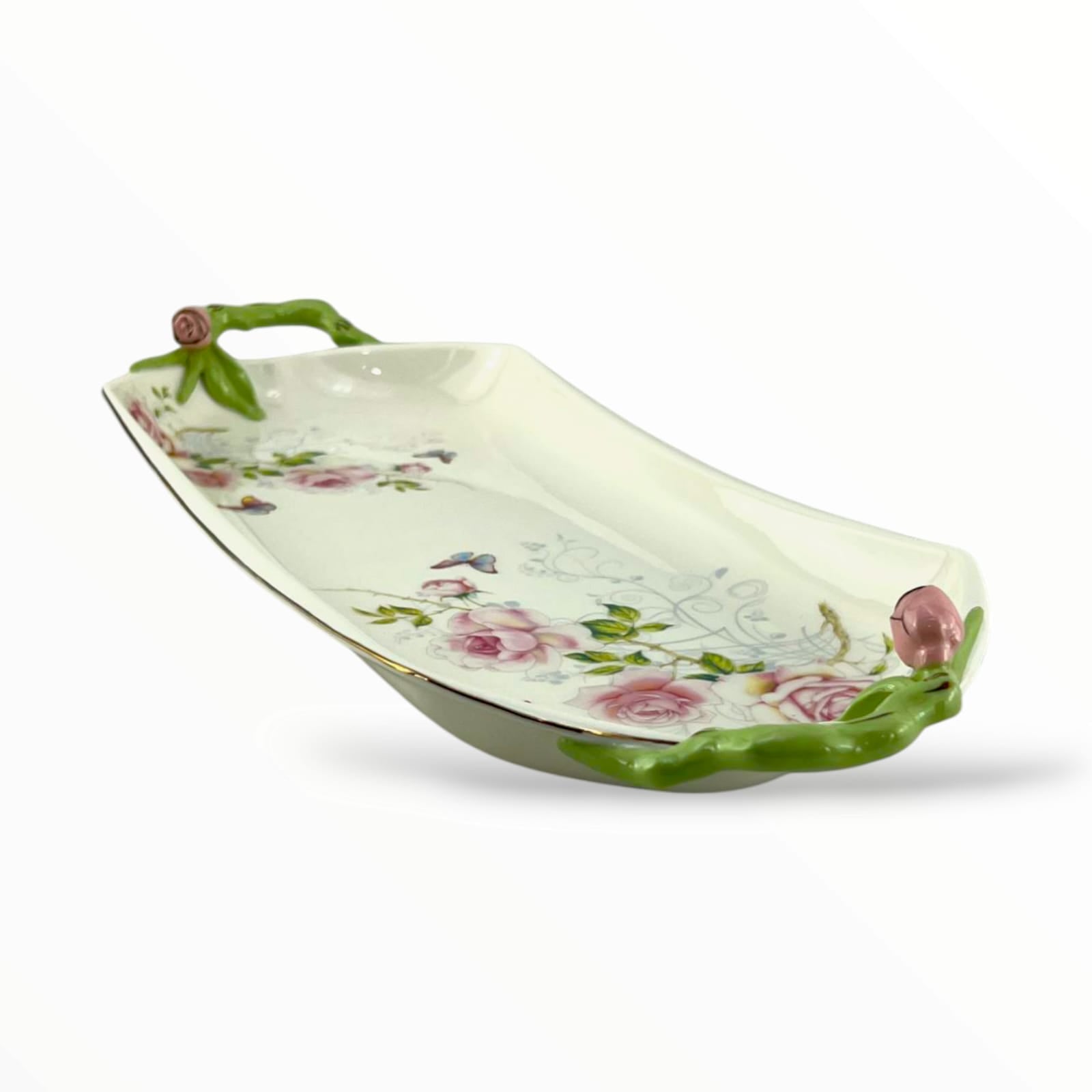 Presto Rose Rectangular Serving Platter 13"