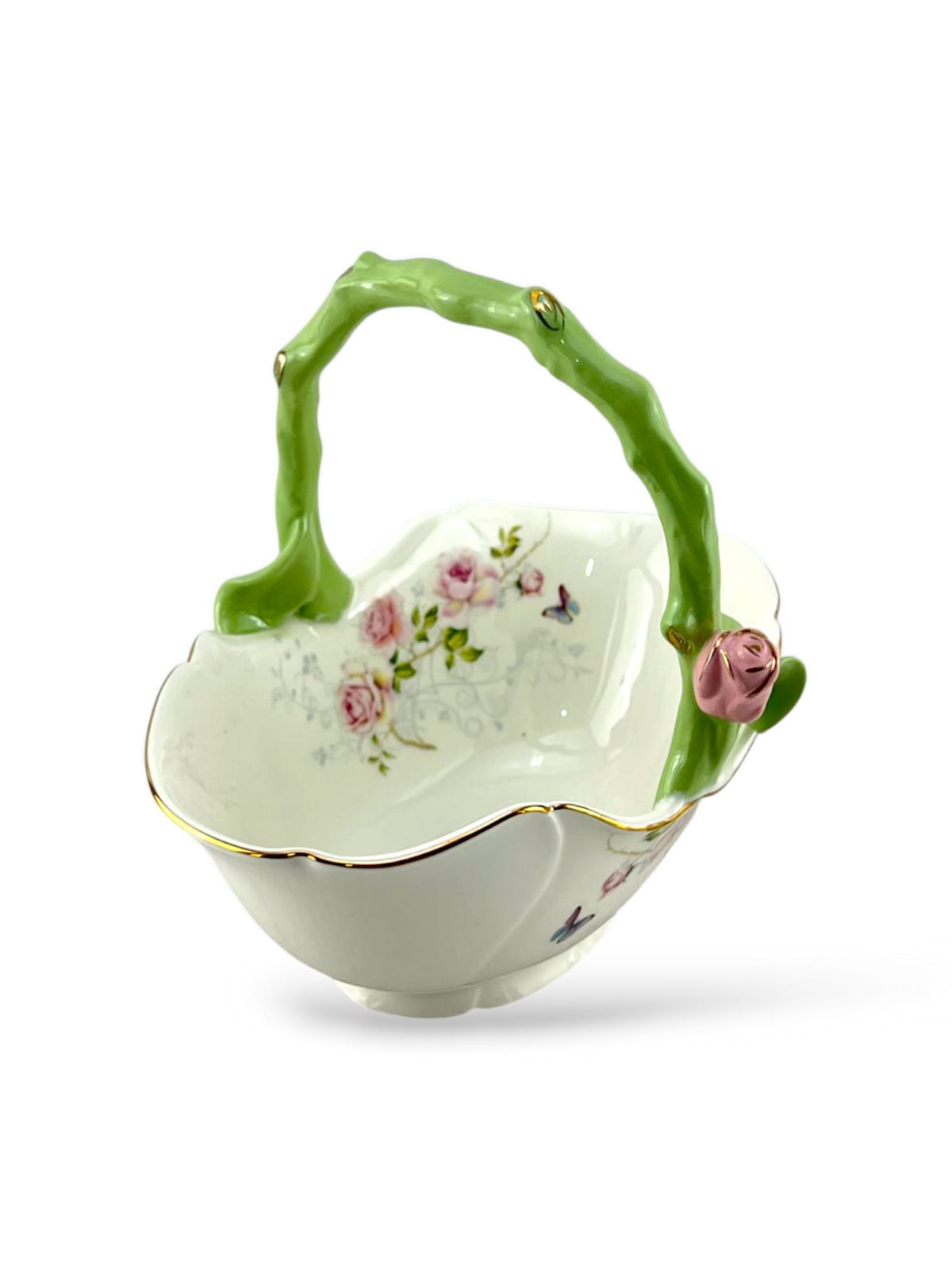 Presto Rose Candy Bowl 9"