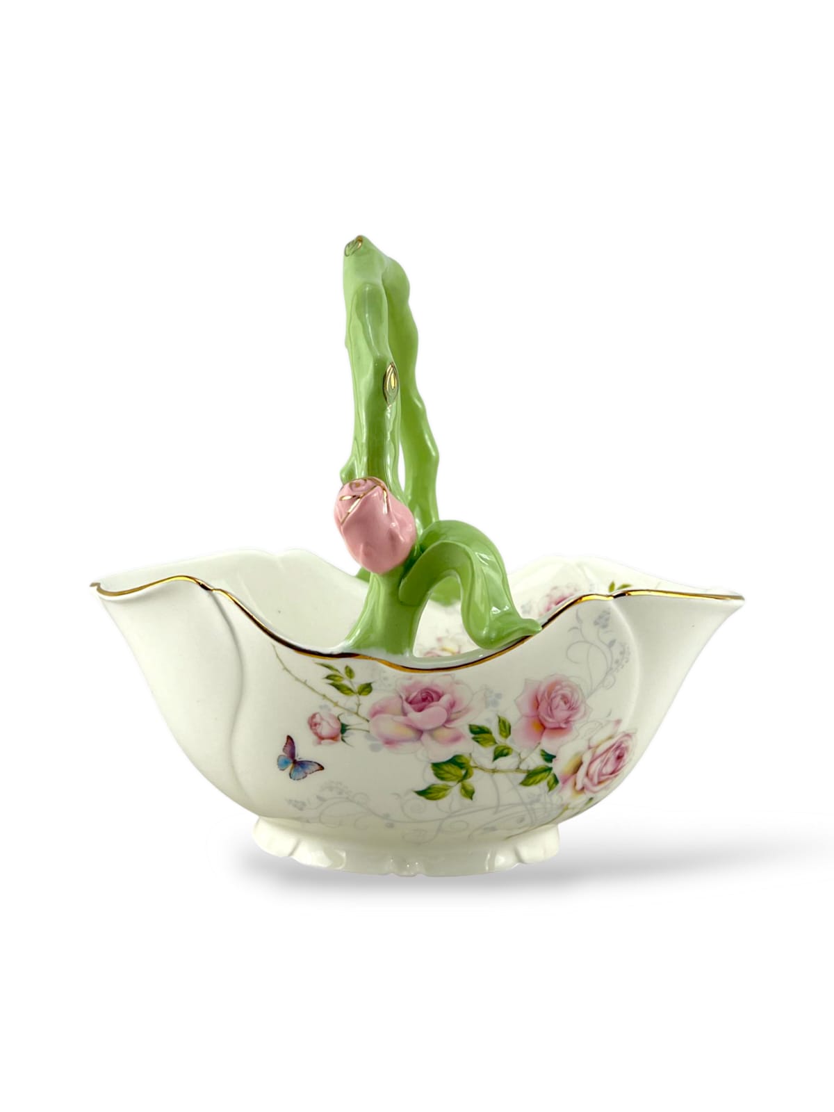 Presto Rose Candy Bowl 9"