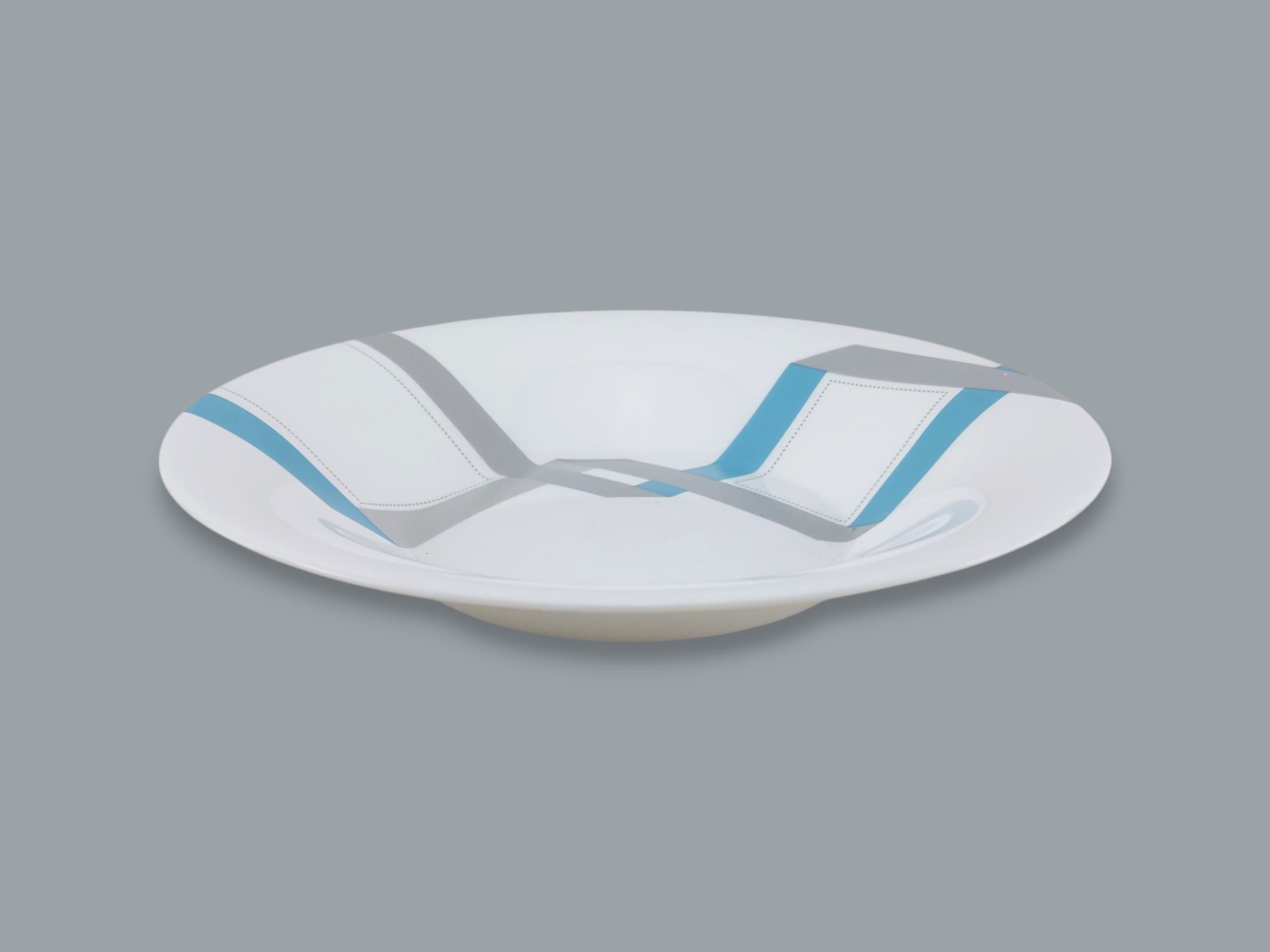 Manal Elegant Deep Plate 23 cm Kaka Bawa Sons