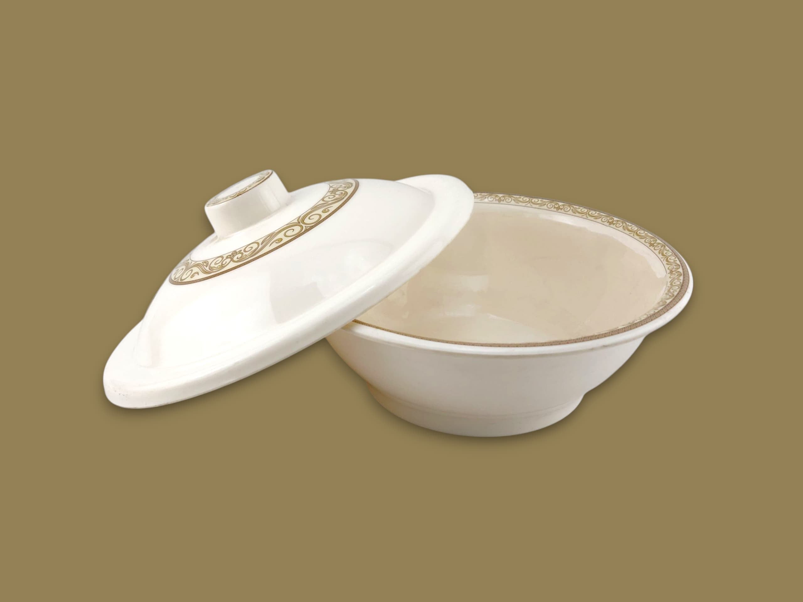 Blaze Glory Melamine Bowl With Lid