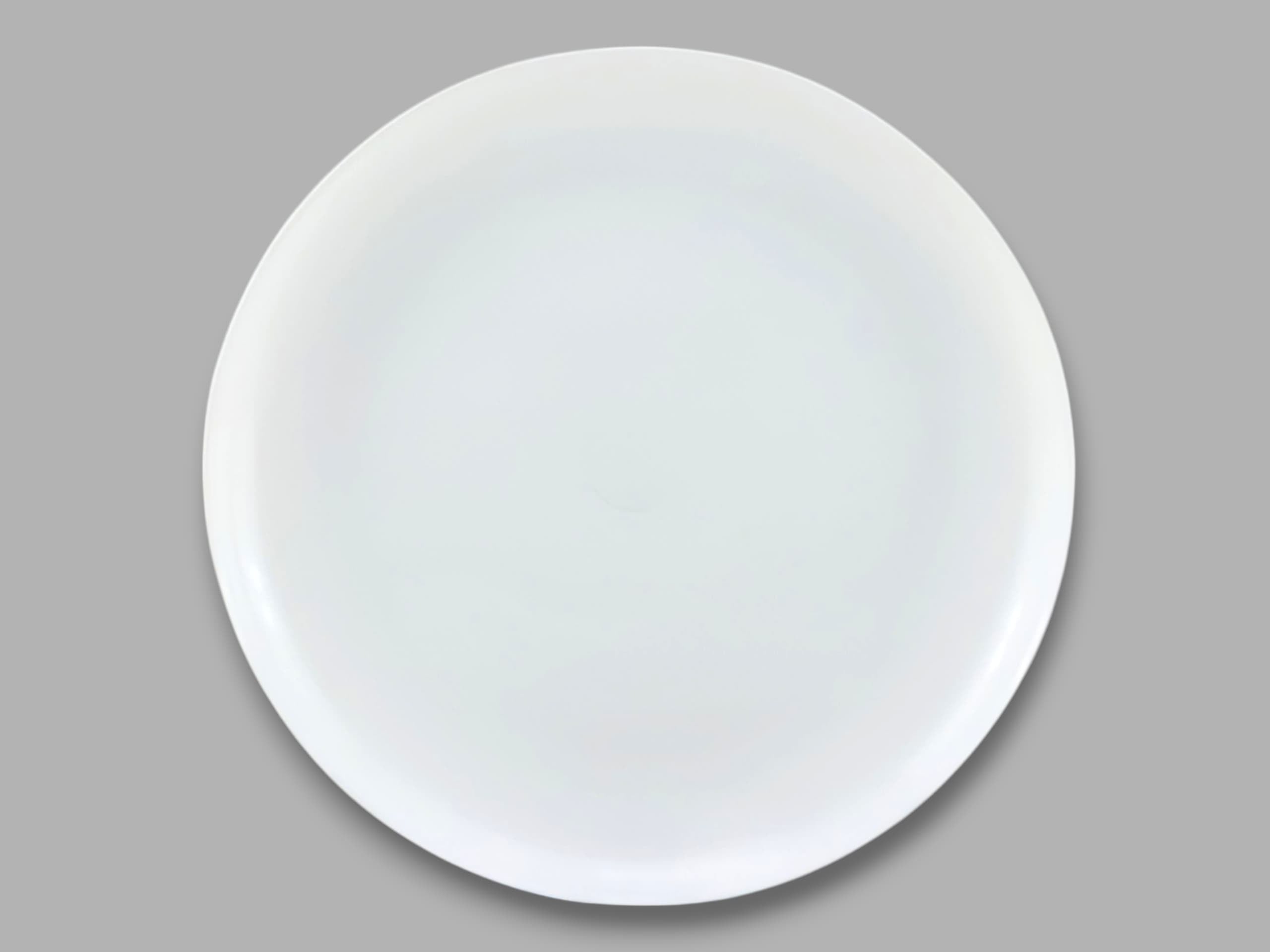 White Diamond Diwali Round Dish 35cm