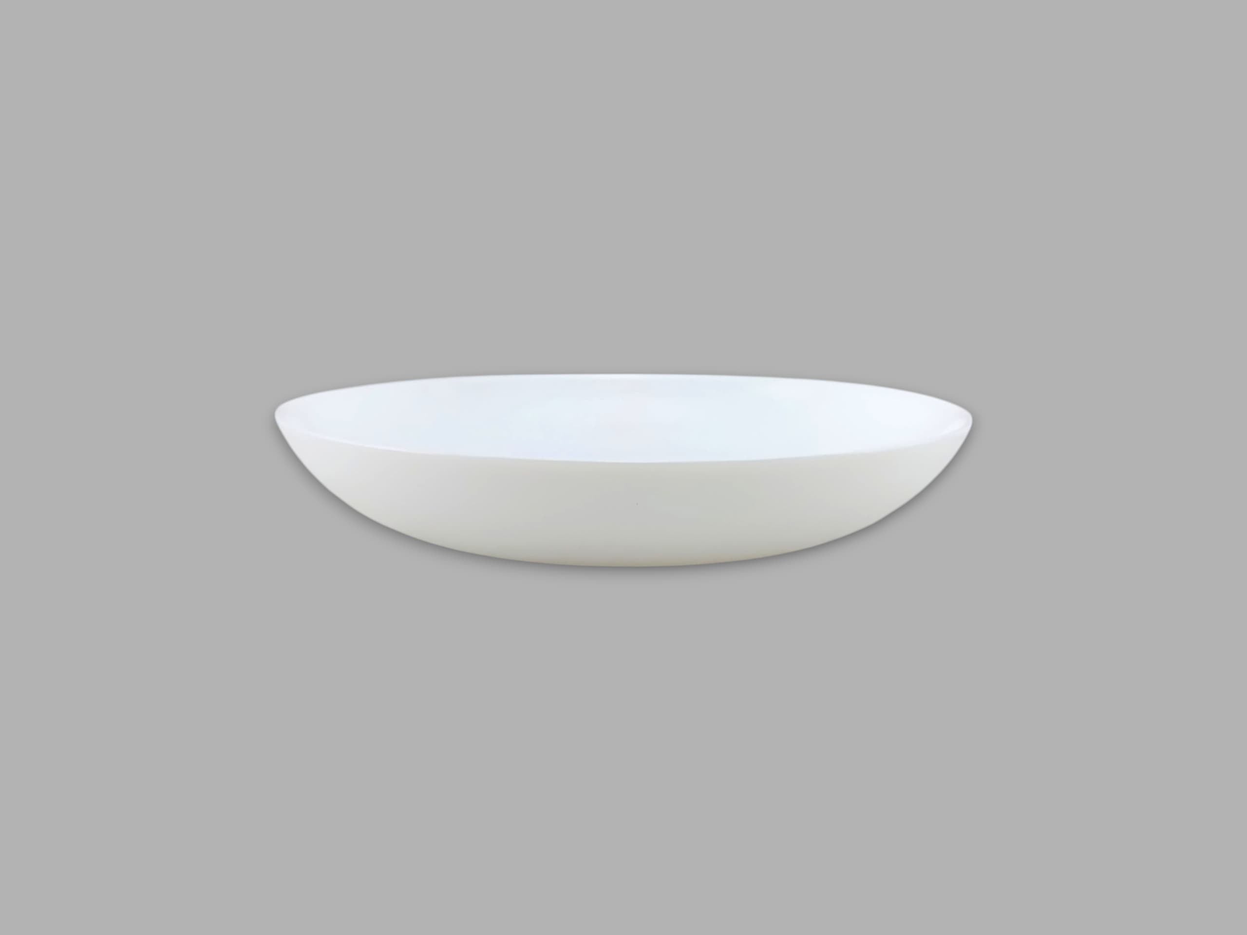 White Diamond Diwali Deep Plate 9" Kaka Bawa Sons