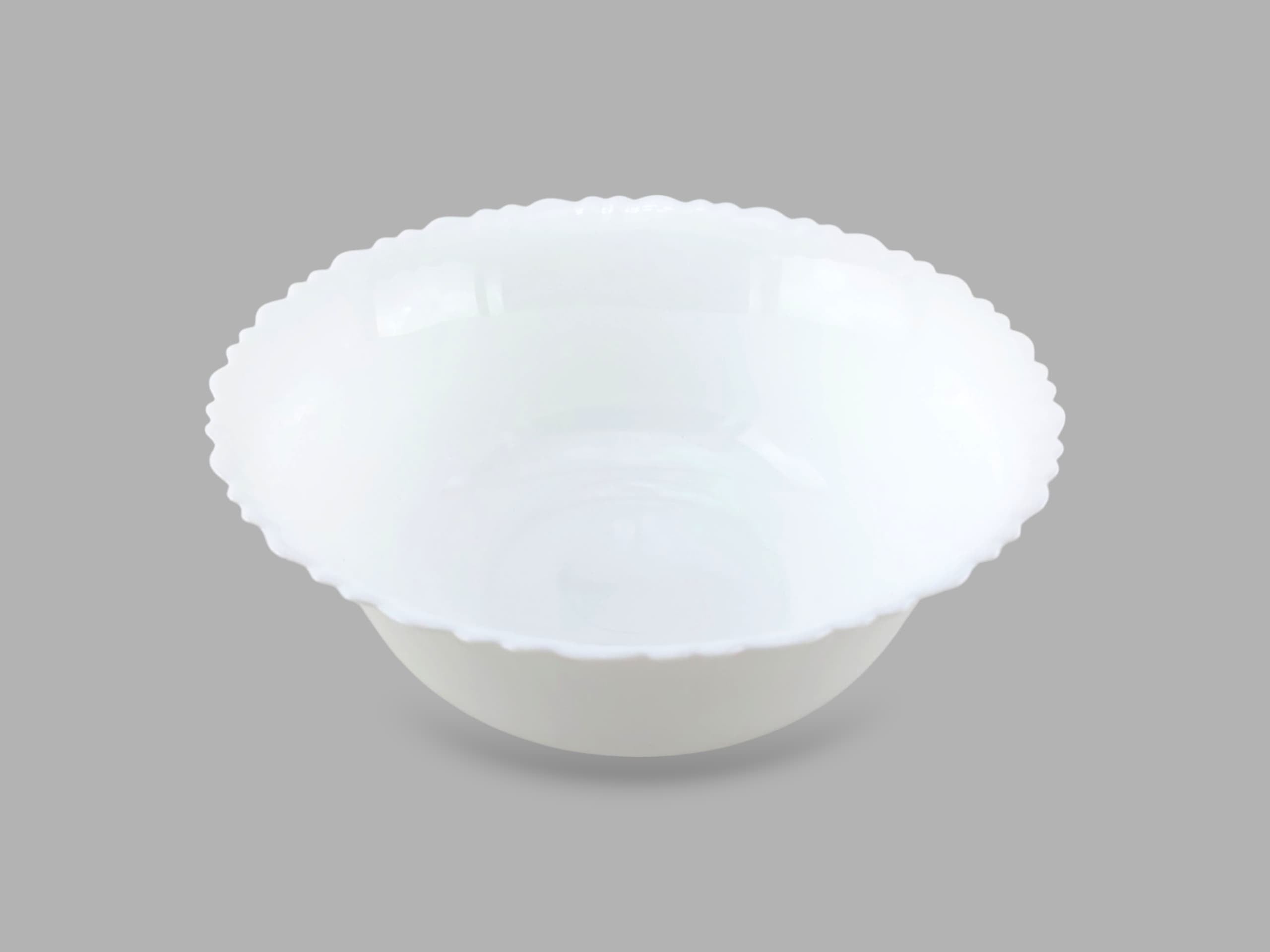White Diamond First Serving Bowl 9" Kaka Bawa Sons