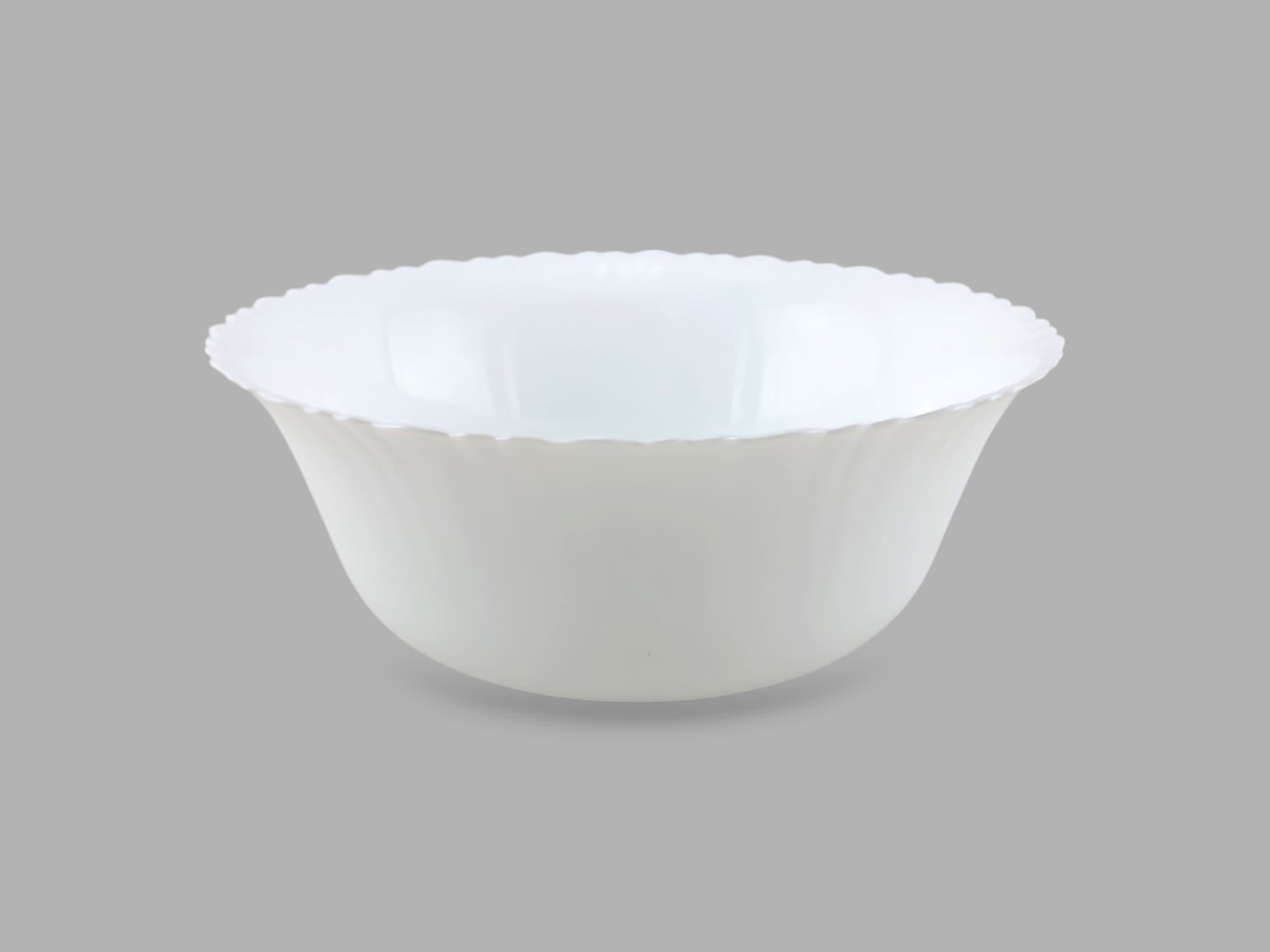 White Diamond First Serving Bowl 9" Kaka Bawa Sons