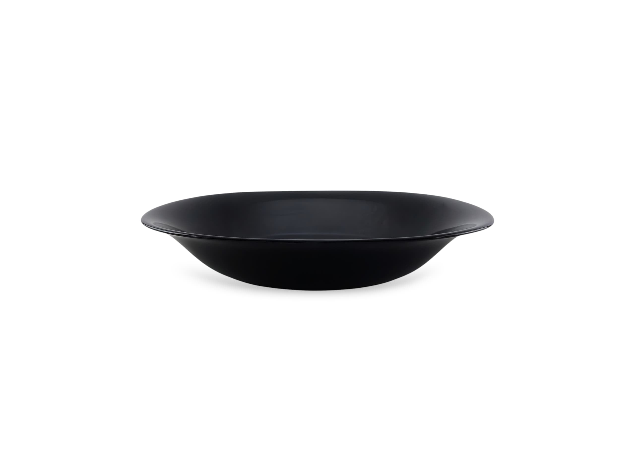 Luminarc Carine-Black Deep Plate 8"