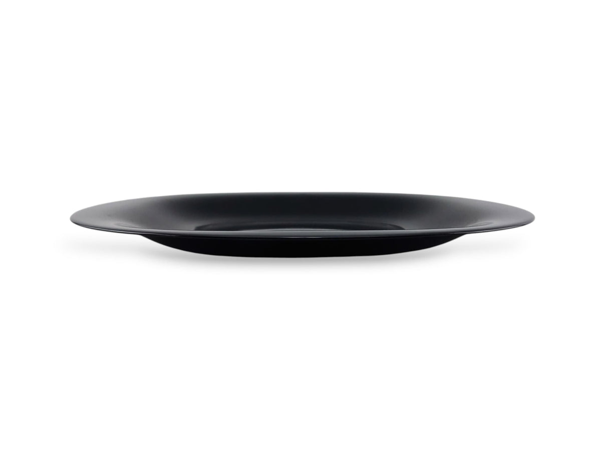 Luminarc Carine-Black Flat Plate 10" Kaka Bawa Sons