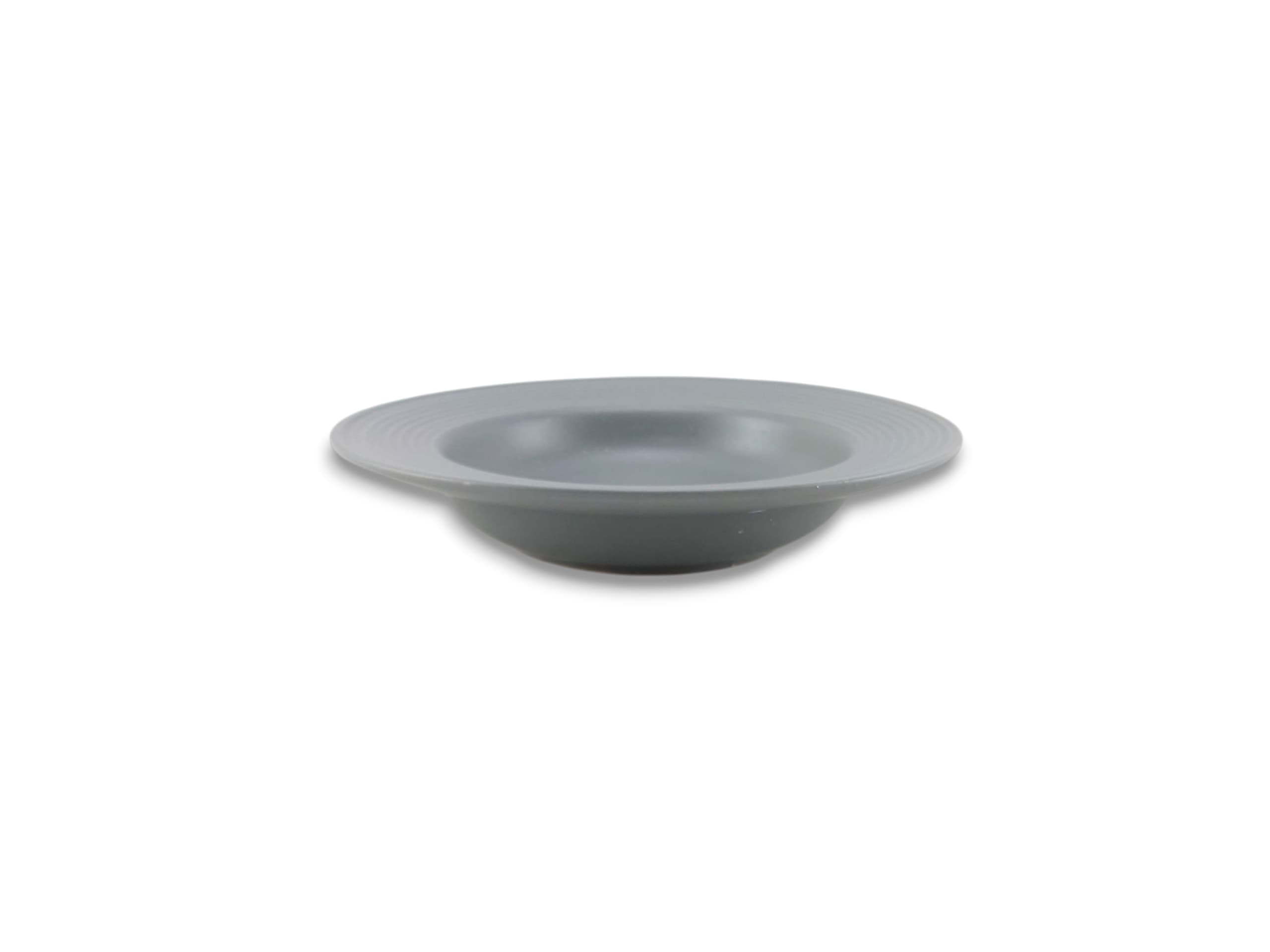 Danny Home Deep Plate Grey 8" Kaka Bawa Sons