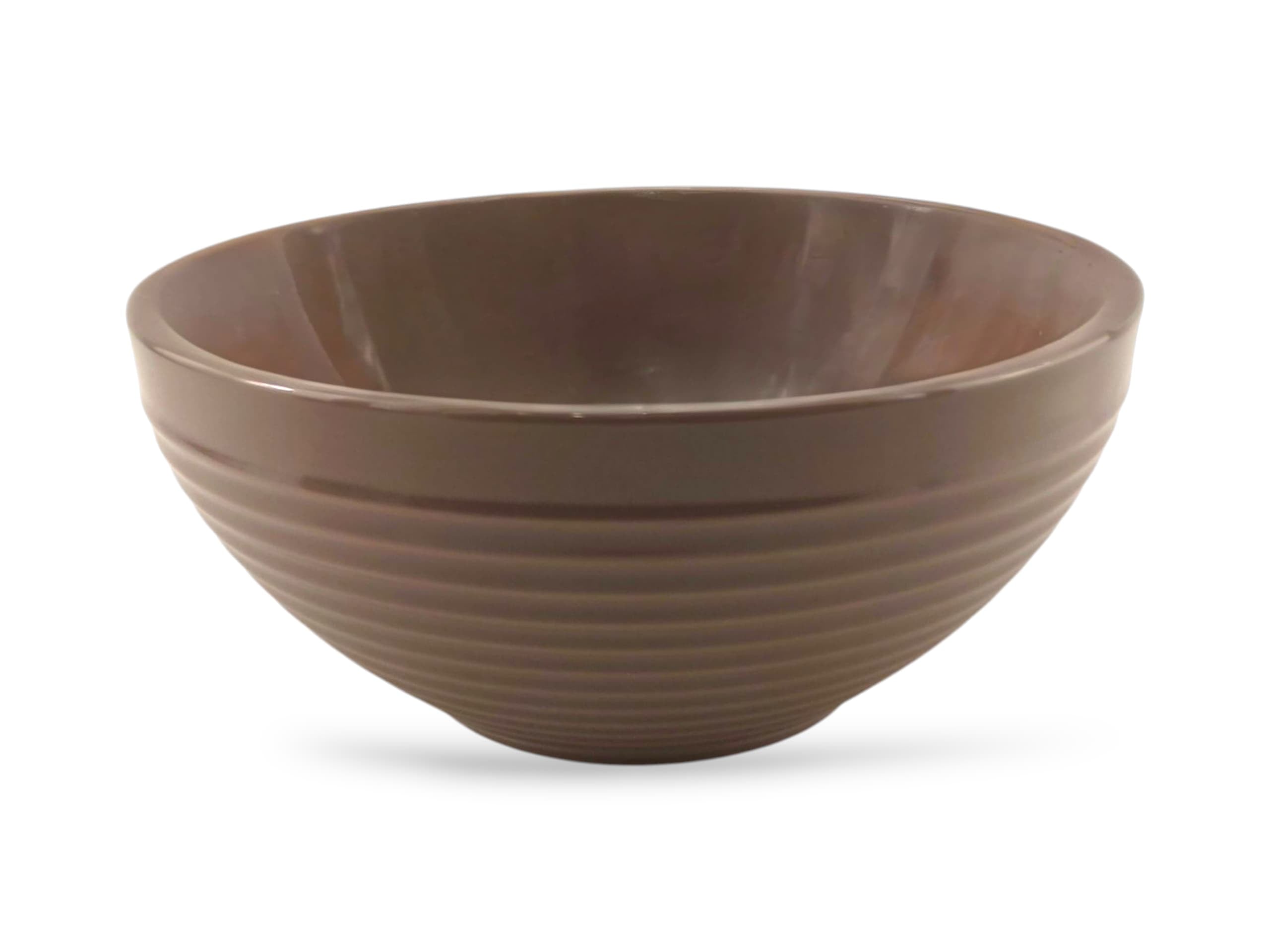 Danny Home Serving Bowl Brown 8" Kaka Bawa Sons