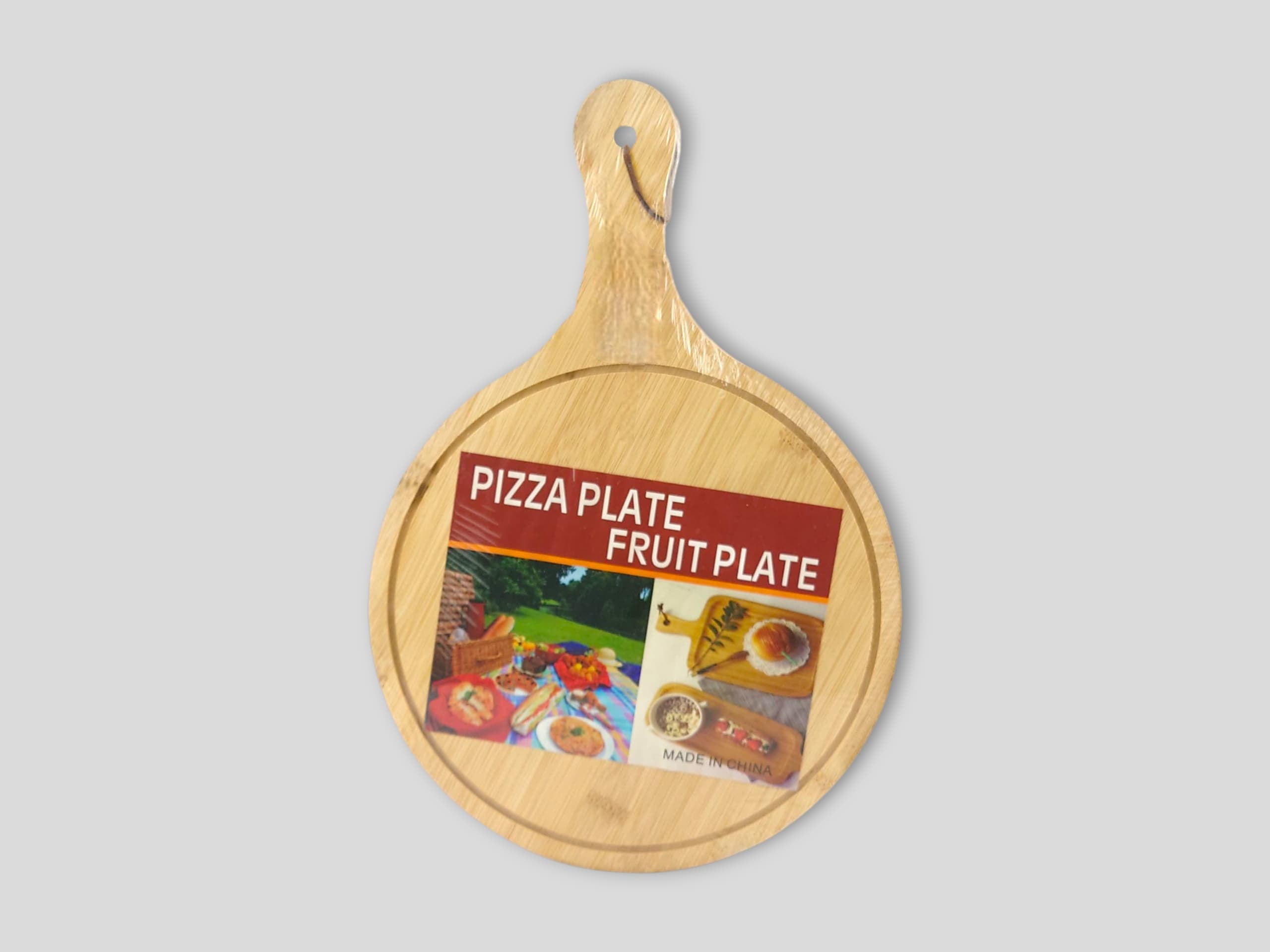 Bamboo Round Pizza Board 26*15 Cm