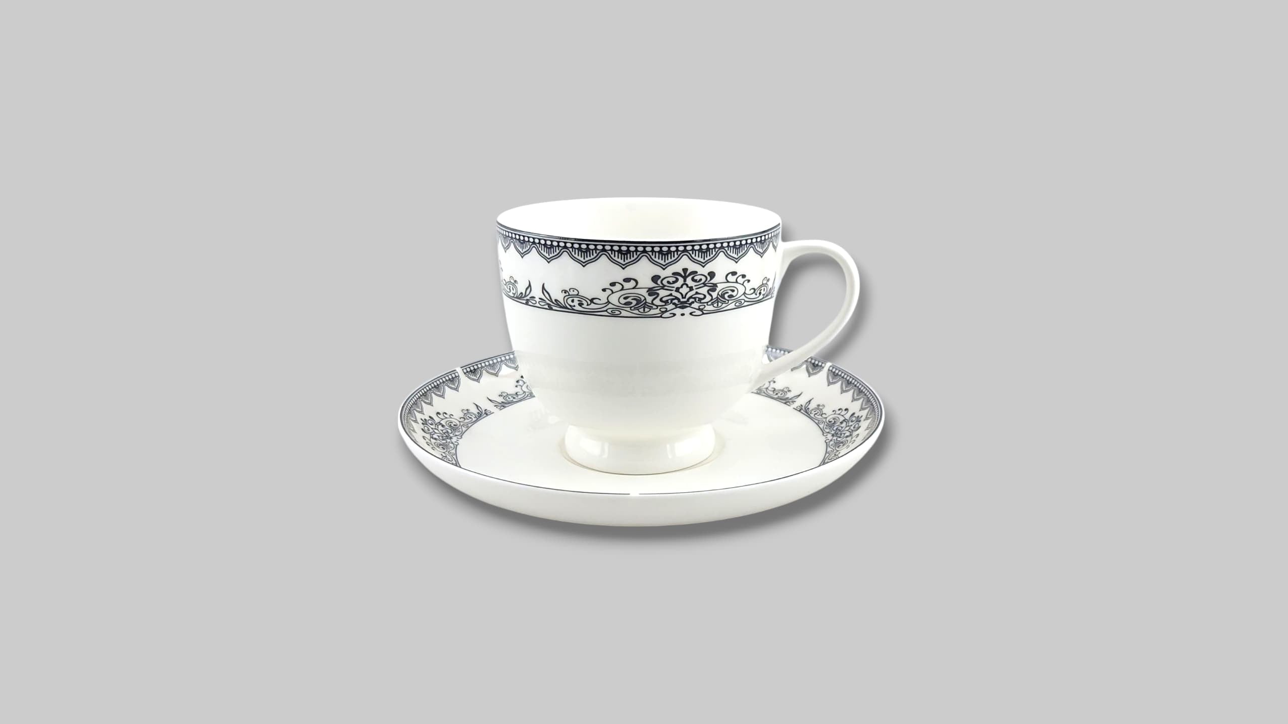 Royale Cup & Saucer 6-Pieces Set