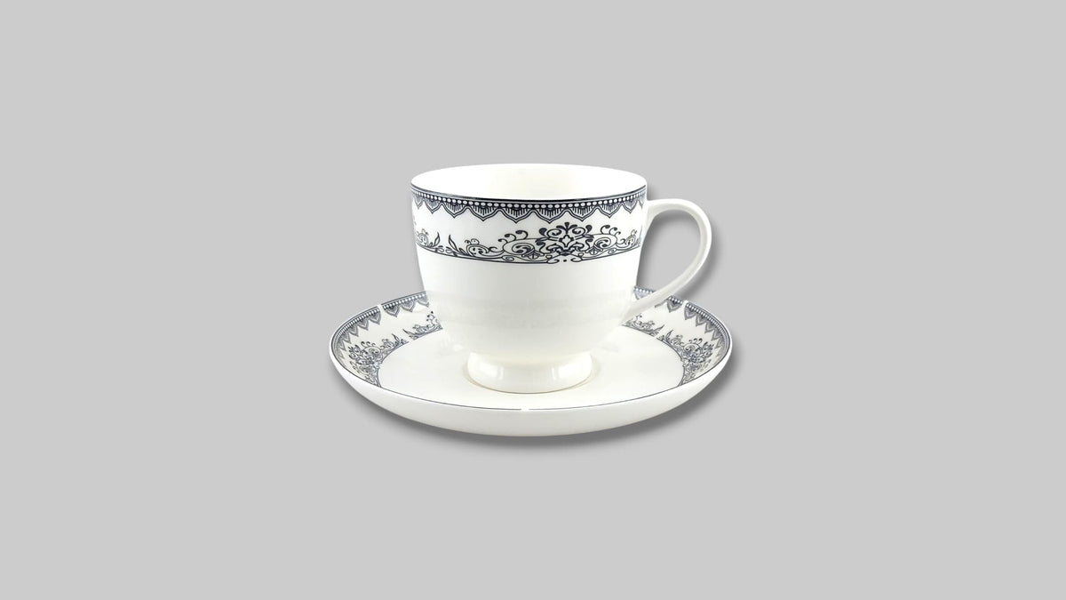 Royale Cup & Saucer 6-Pieces Set Kaka Bawa Sons